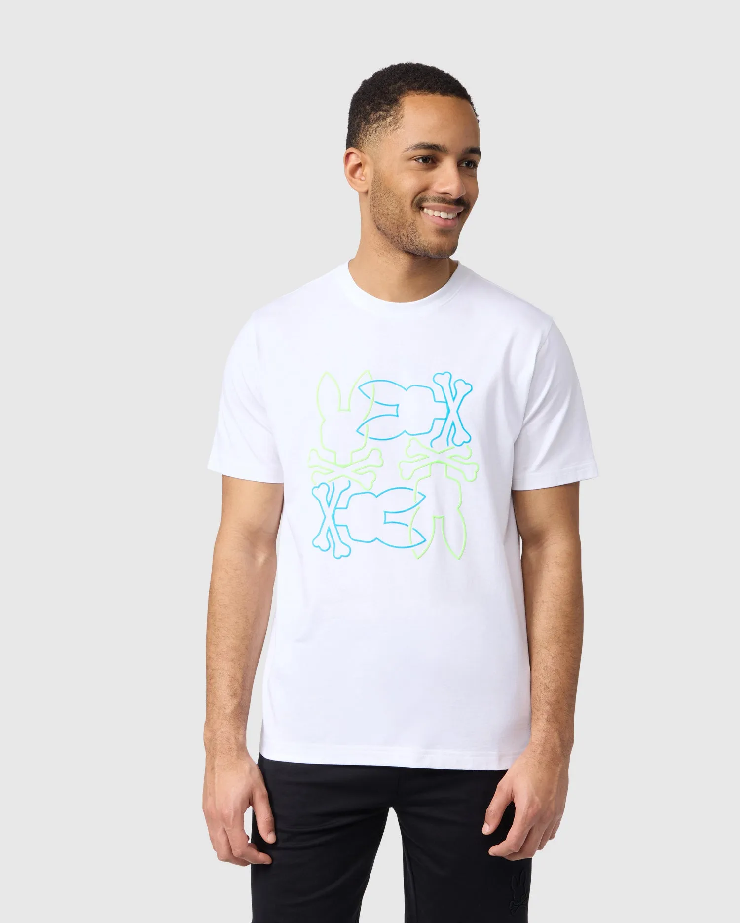 MENS RODMAN GRAPHIC TEE - B6U111B2TS sold by Psycho Bunny product image thumbnail 2