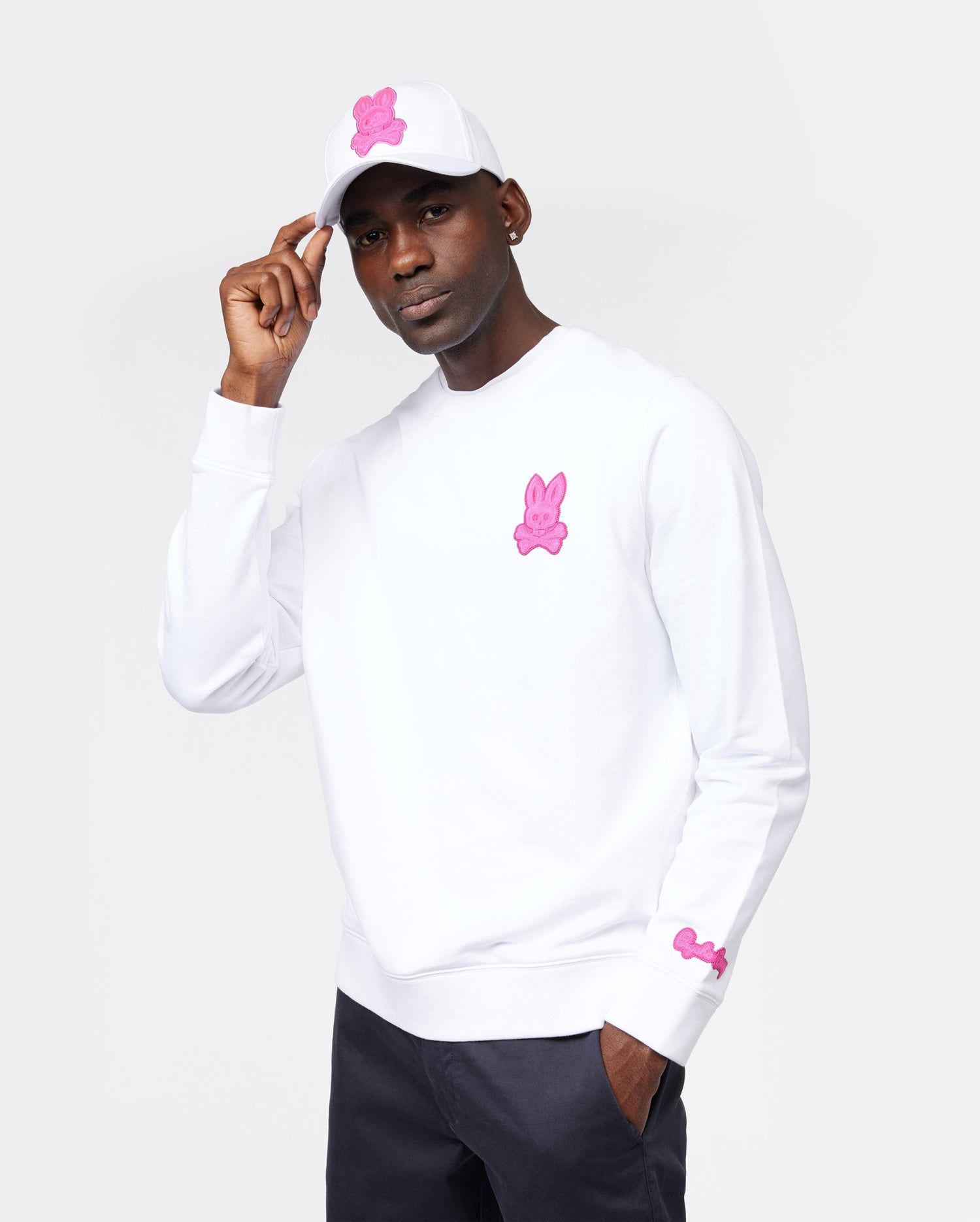 MENS CLEVELAND CREW NECK SWEATSHIRT - B6S550Z1FT sold by Psycho Bunny product image thumbnail 2