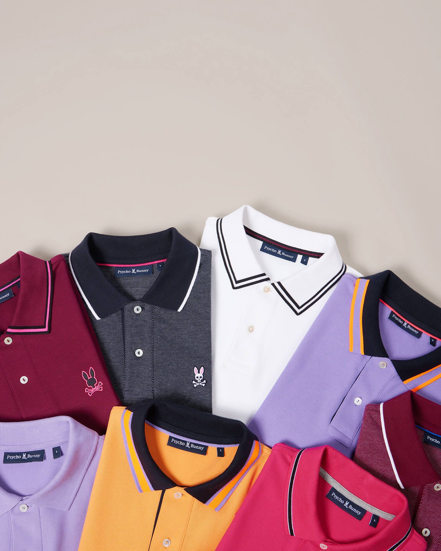 MENS ELDORADO JACQUARD POLO - B6K331Z1PC sold by Psycho Bunny product image thumbnail 7