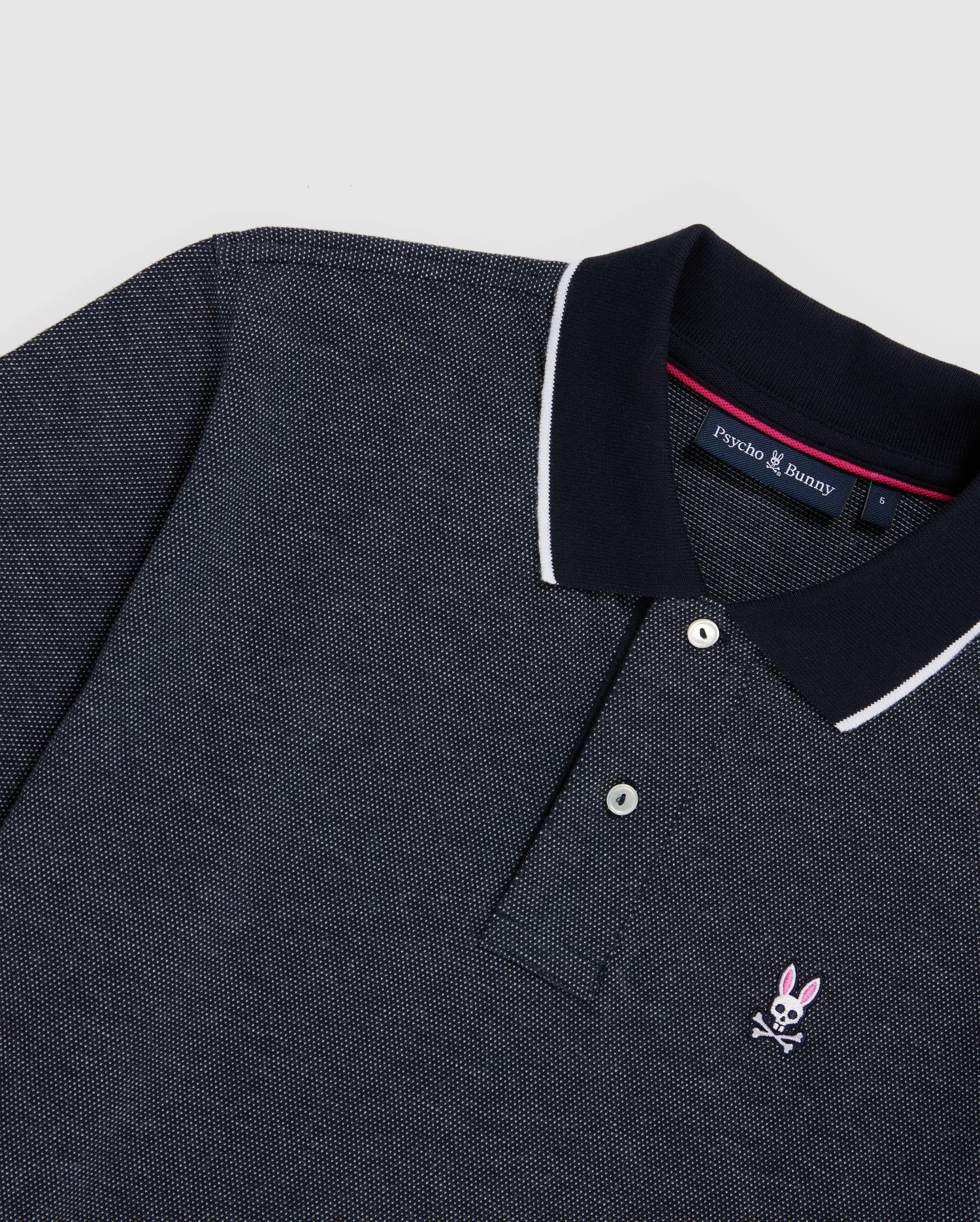 MENS ELDORADO JACQUARD POLO - B6K331Z1PC sold by Psycho Bunny product image thumbnail 8