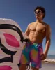 MENS TYLER PRINT SWIM TRUNK - B6W620C200 sold by Psycho Bunny