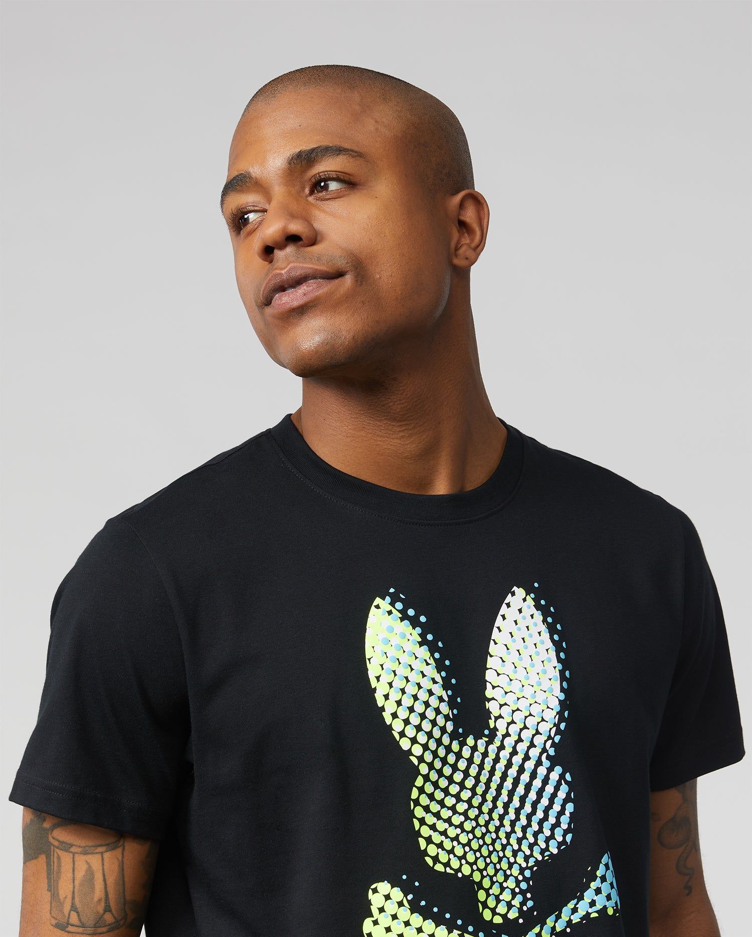 MENS HINDES GRAPHIC TEE - B6U409T1PC sold by Psycho Bunny product image thumbnail 2