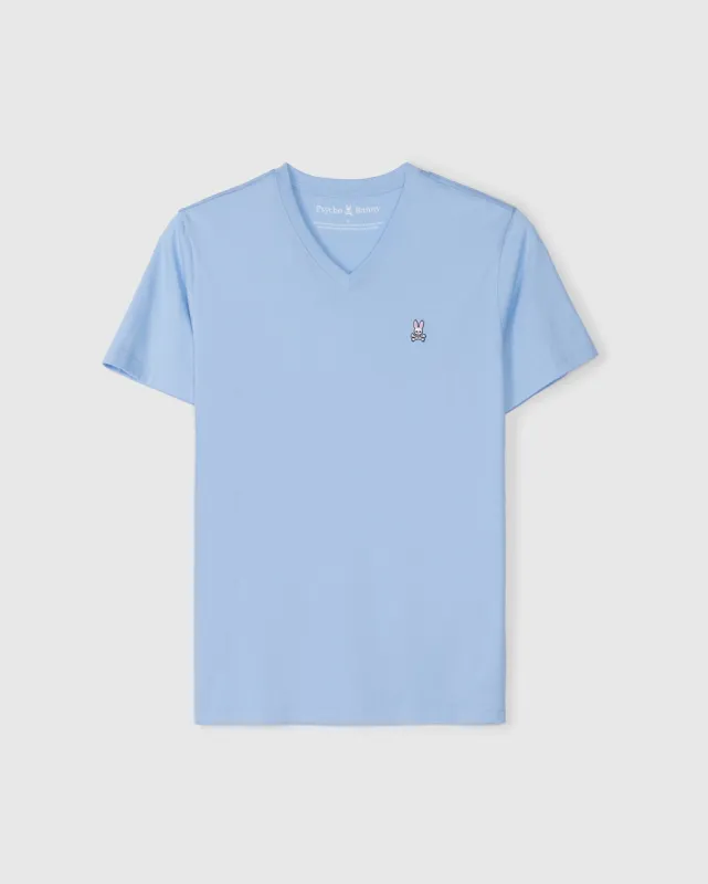 MENS CLASSIC V NECK TEE - B6U100B200 sold by Psycho Bunny