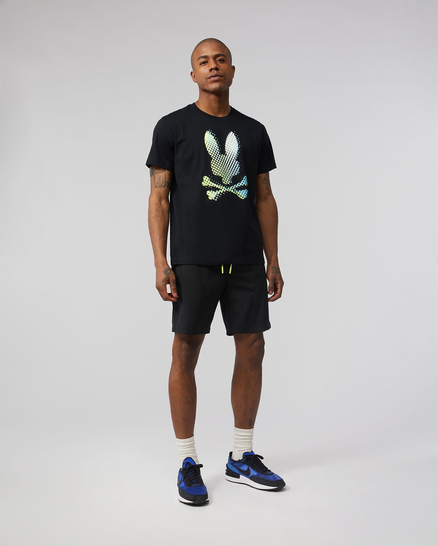 MENS HINDES GRAPHIC TEE - B6U409T1PC sold by Psycho Bunny product image thumbnail 4