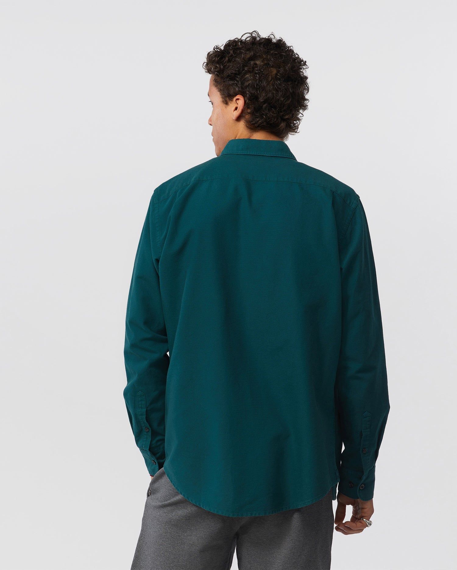 MENS BEEKMAN OXFORD LONG SLEEVE SHIRT - B6C876U1PC sold by Psycho Bunny product image thumbnail 3