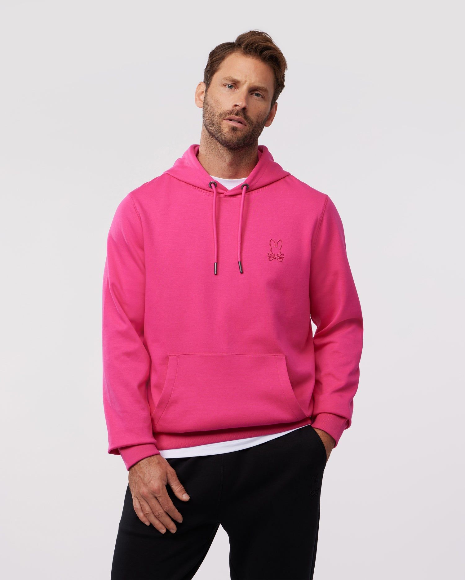 MENS OUTLINE PULLOVER HOODIE - B6H505Z1CN sold by Psycho Bunny product image thumbnail 2