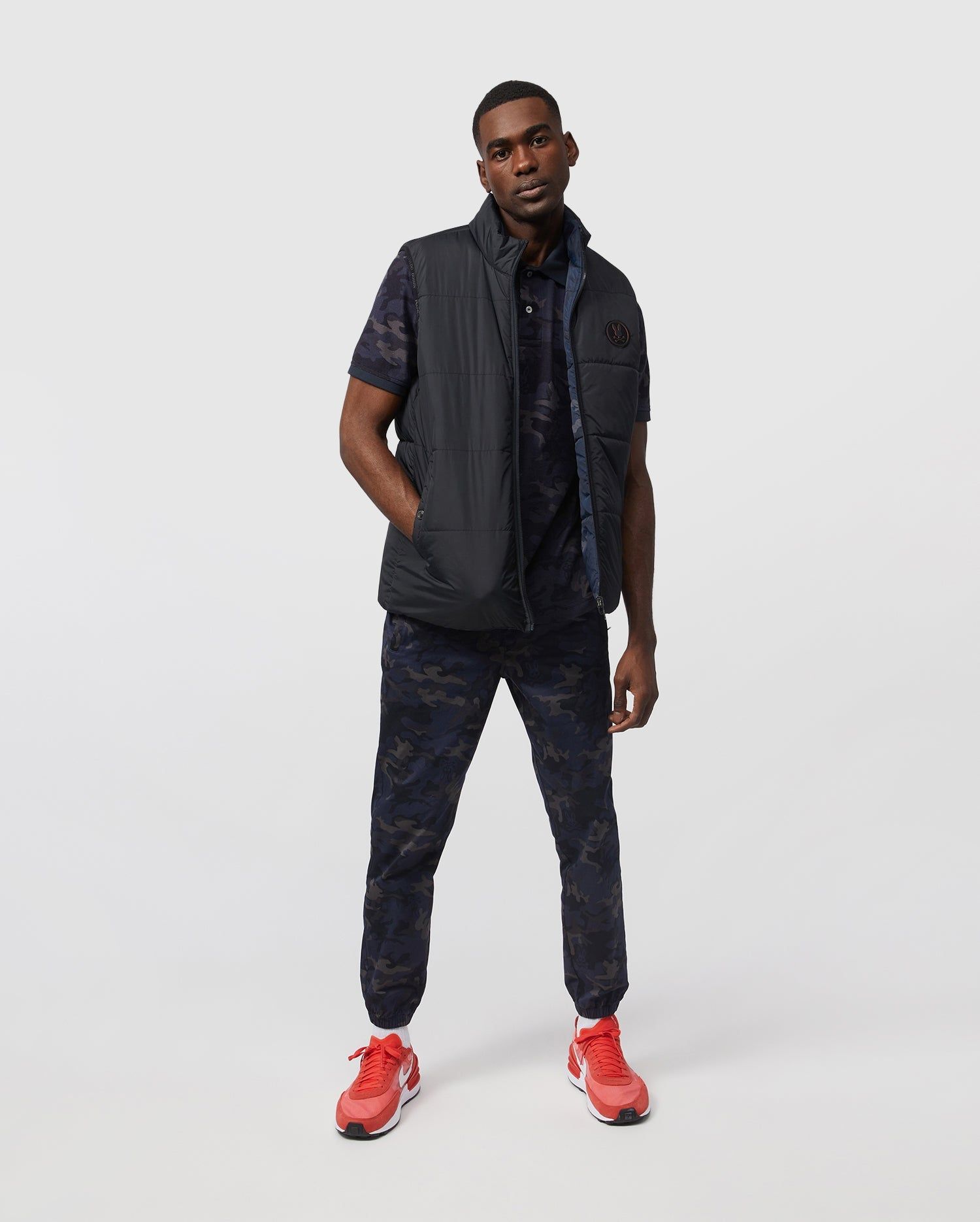 MENS CHAMERS TWILL CAMO JOGGER - B6P982U1CO sold by Psycho Bunny product image thumbnail 4