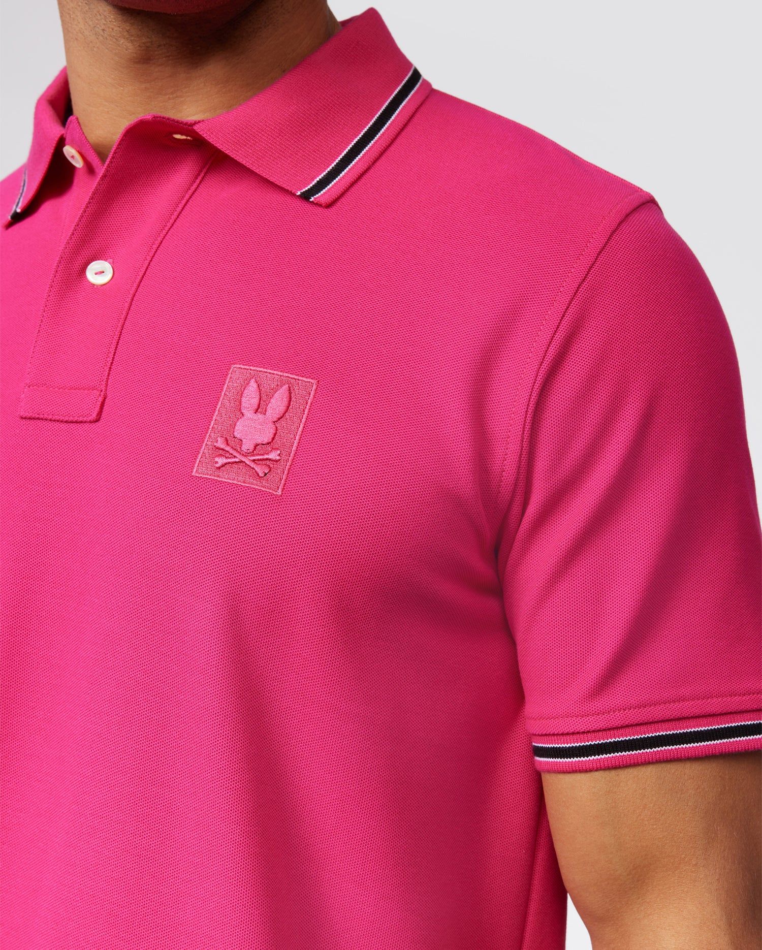 MENS YORKVILLE EMBROIDERED PIQUE POLO - B6K328Z1PC sold by Psycho Bunny product image thumbnail 3