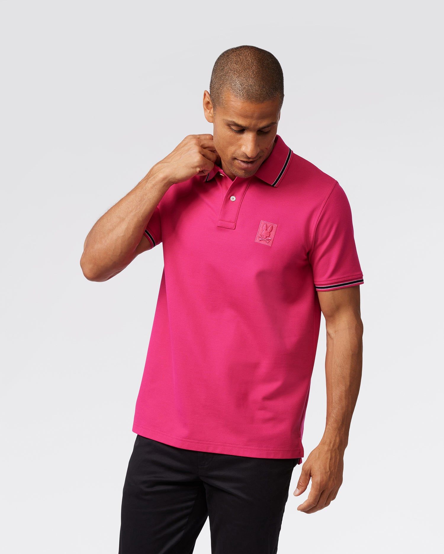 MENS YORKVILLE EMBROIDERED PIQUE POLO - B6K328Z1PC sold by Psycho Bunny product image thumbnail 2