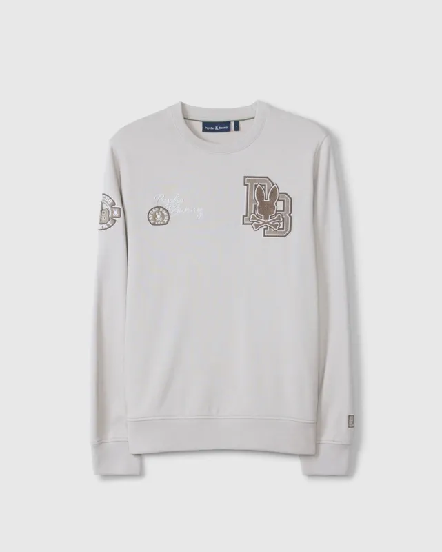 MENS ZACK VARSITY SWEATSHIRT - B6S880D200 made by Psycho Bunny