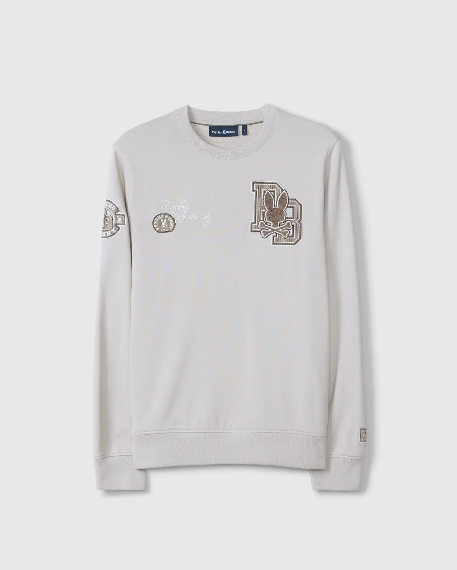 MENS ZACK VARSITY SWEATSHIRT - B6S880D200 sold by Psycho Bunny