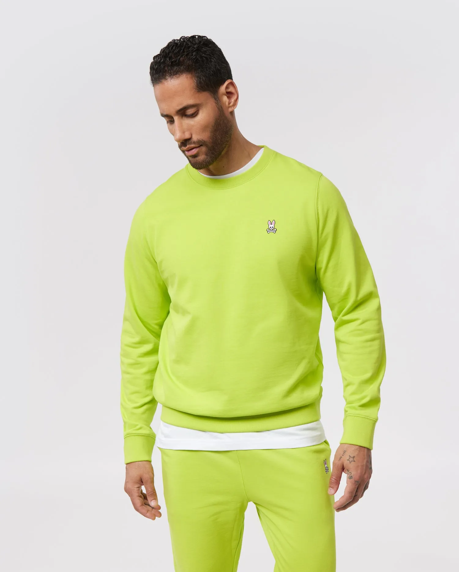 MENS CLASSIC FRENCH TERRY SWEATSHIRT - B6S830Z1FT sold by Psycho Bunny product image thumbnail 2