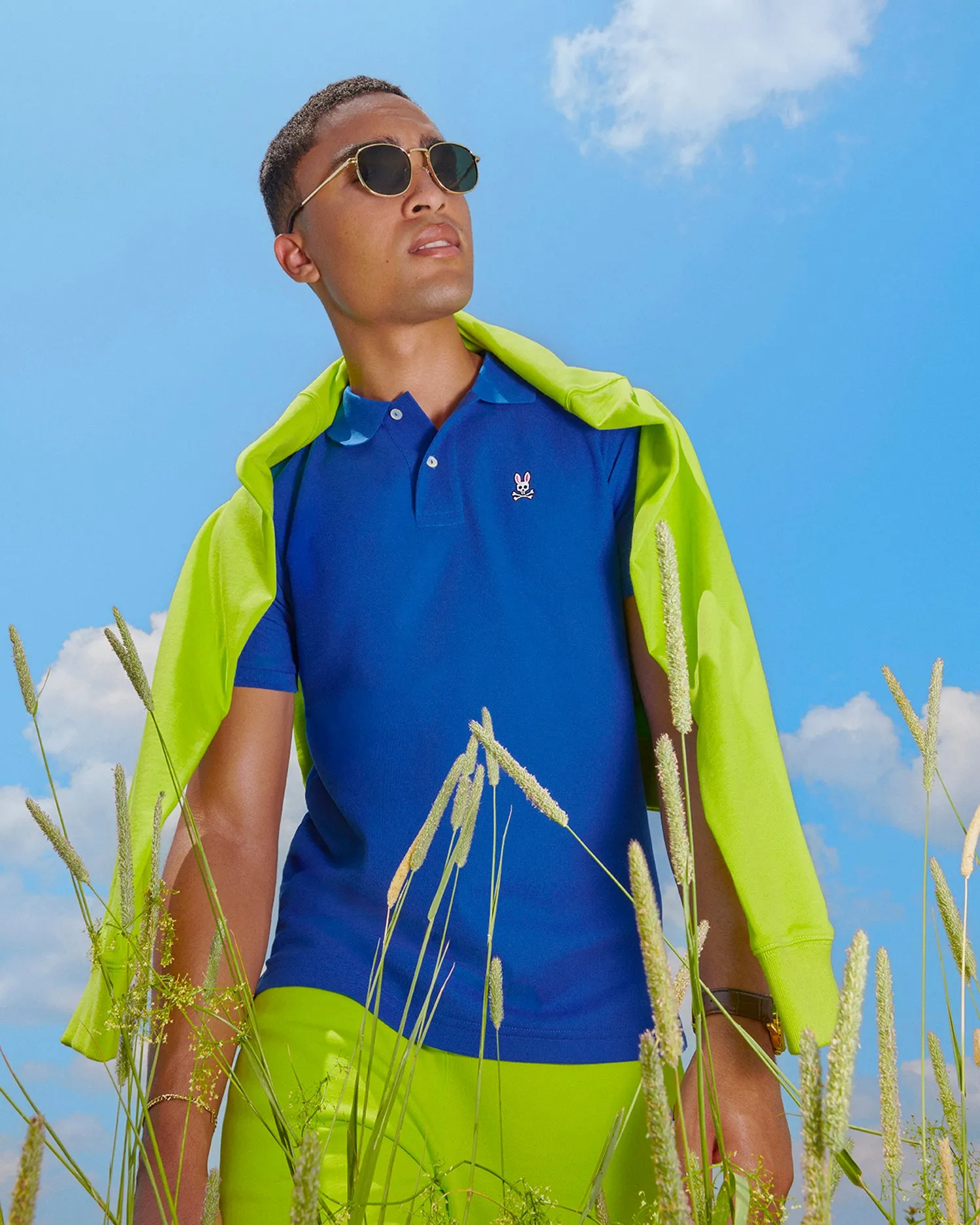 MENS CLASSIC FRENCH TERRY SWEATSHIRT - B6S830Z1FT sold by Psycho Bunny product image thumbnail 4