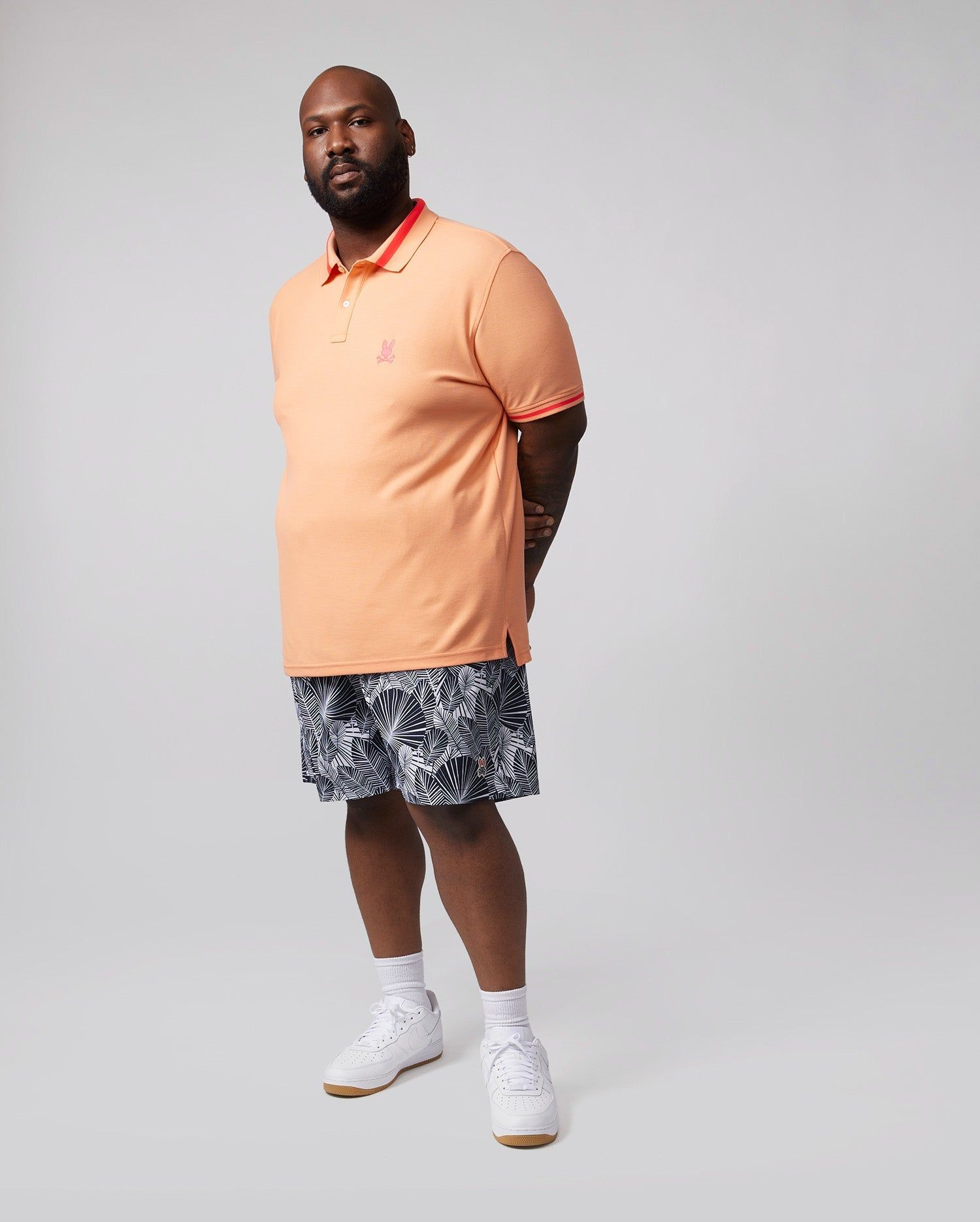 MENS BIG AND TALL EXTON SWIM SHORTS - B9W515T1PO sold by Psycho Bunny product image thumbnail 5