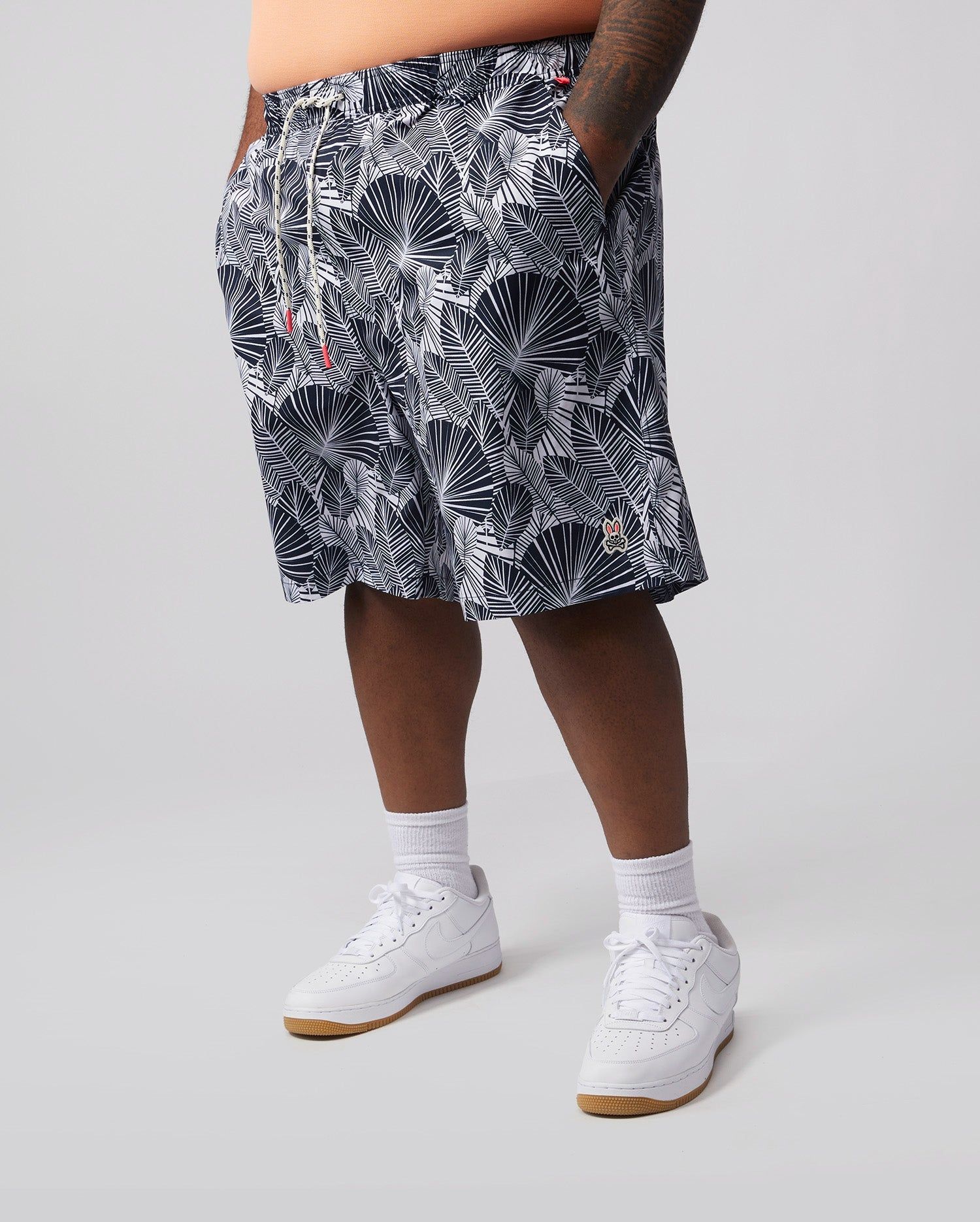 MENS BIG AND TALL EXTON SWIM SHORTS - B9W515T1PO sold by Psycho Bunny product image thumbnail 3