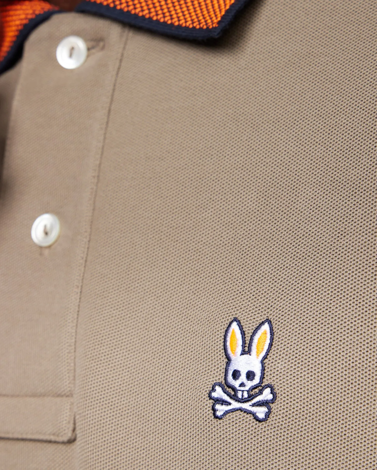 MENS RODEO PIQUE POLO SHIRT - B6K609A2PC sold by Psycho Bunny product image thumbnail 3