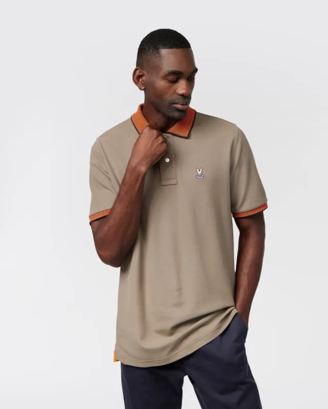 MENS RODEO PIQUE POLO SHIRT - B6K609A2PC sold by Psycho Bunny