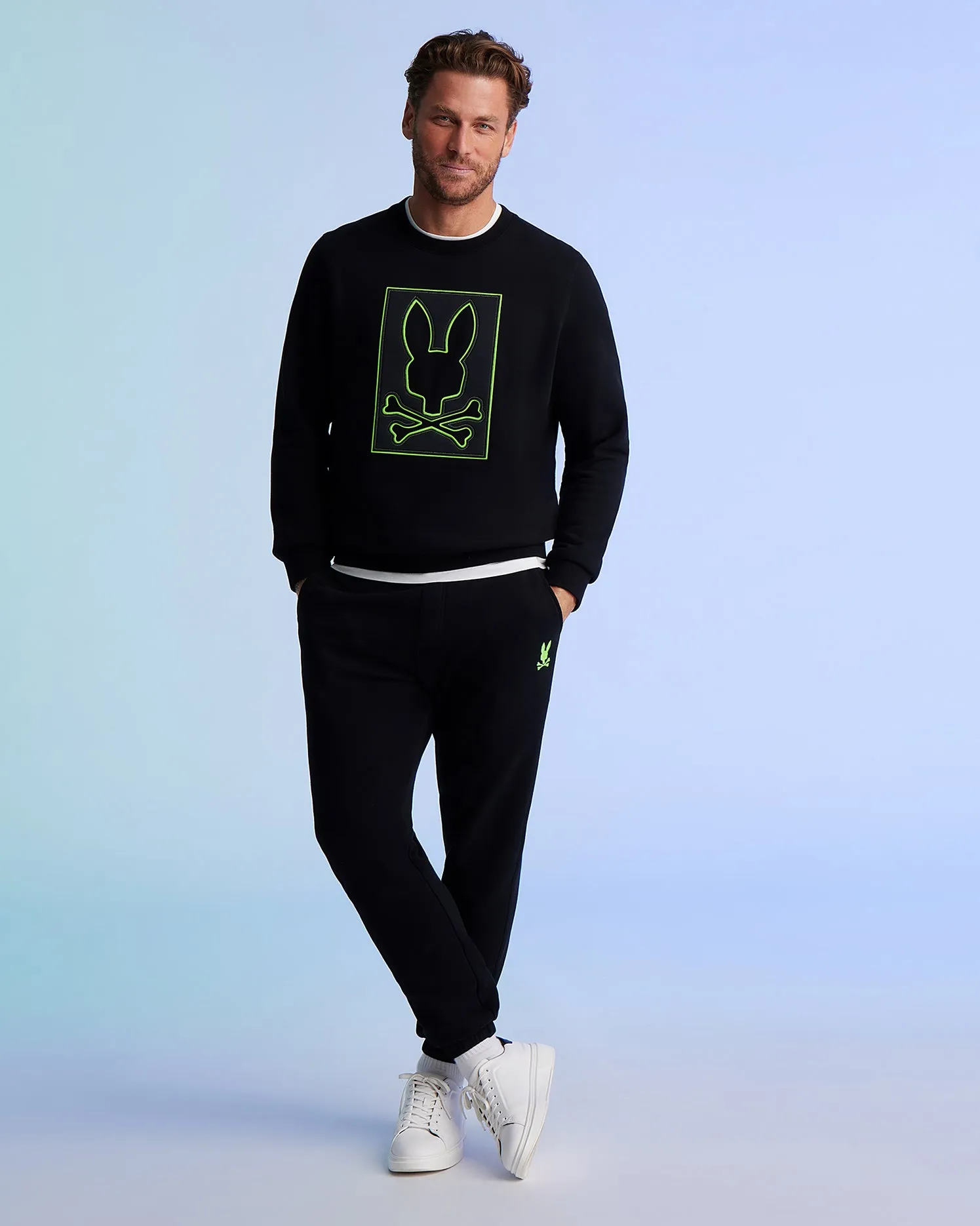 MENS REGULAR-FIT LOS ANGELES FLEECE SWEATPANT - B6P807Z1FT sold by Psycho Bunny product image thumbnail 3