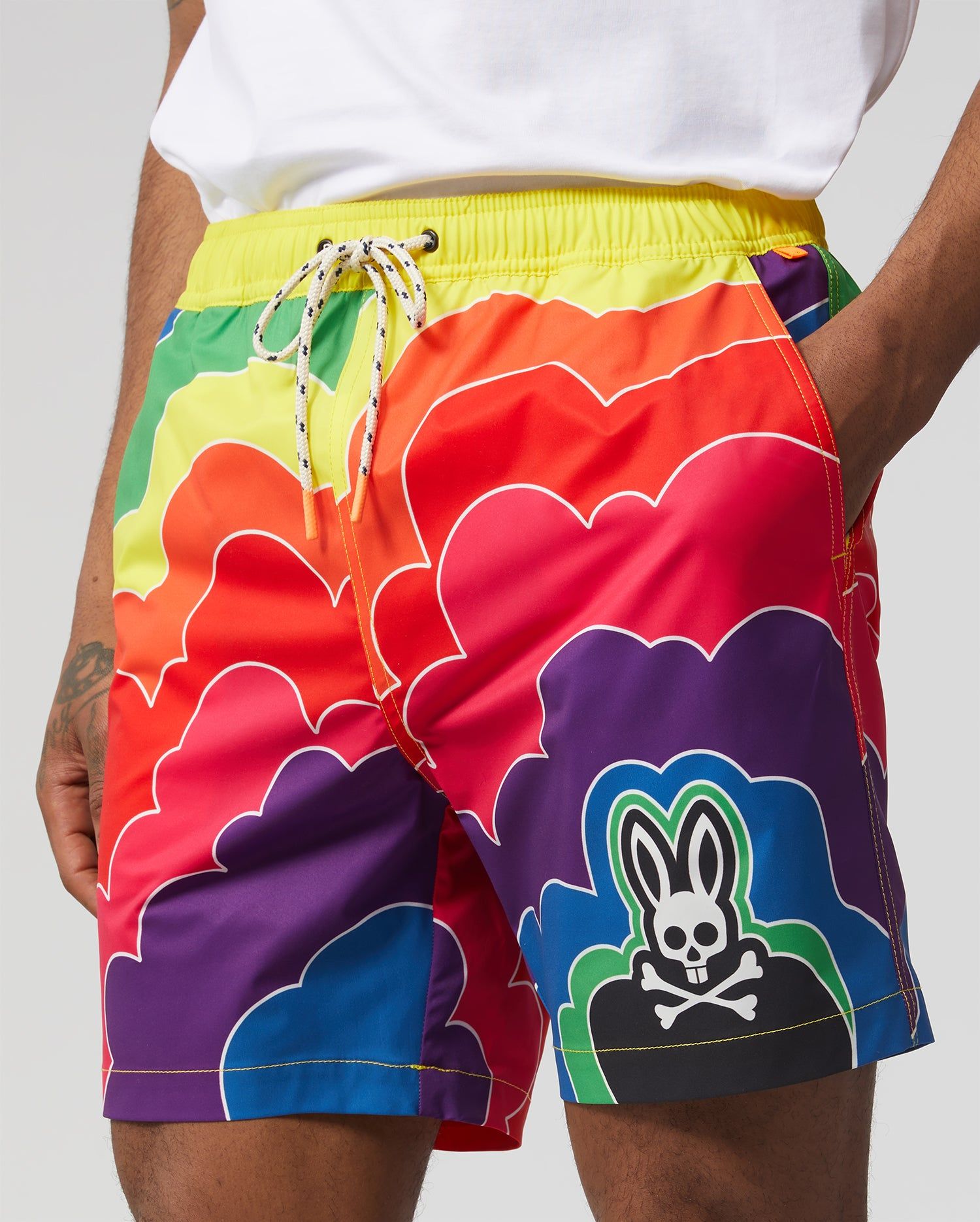 MENS CHELTON SWIM SHORTS - B6W429T1PO sold by Psycho Bunny