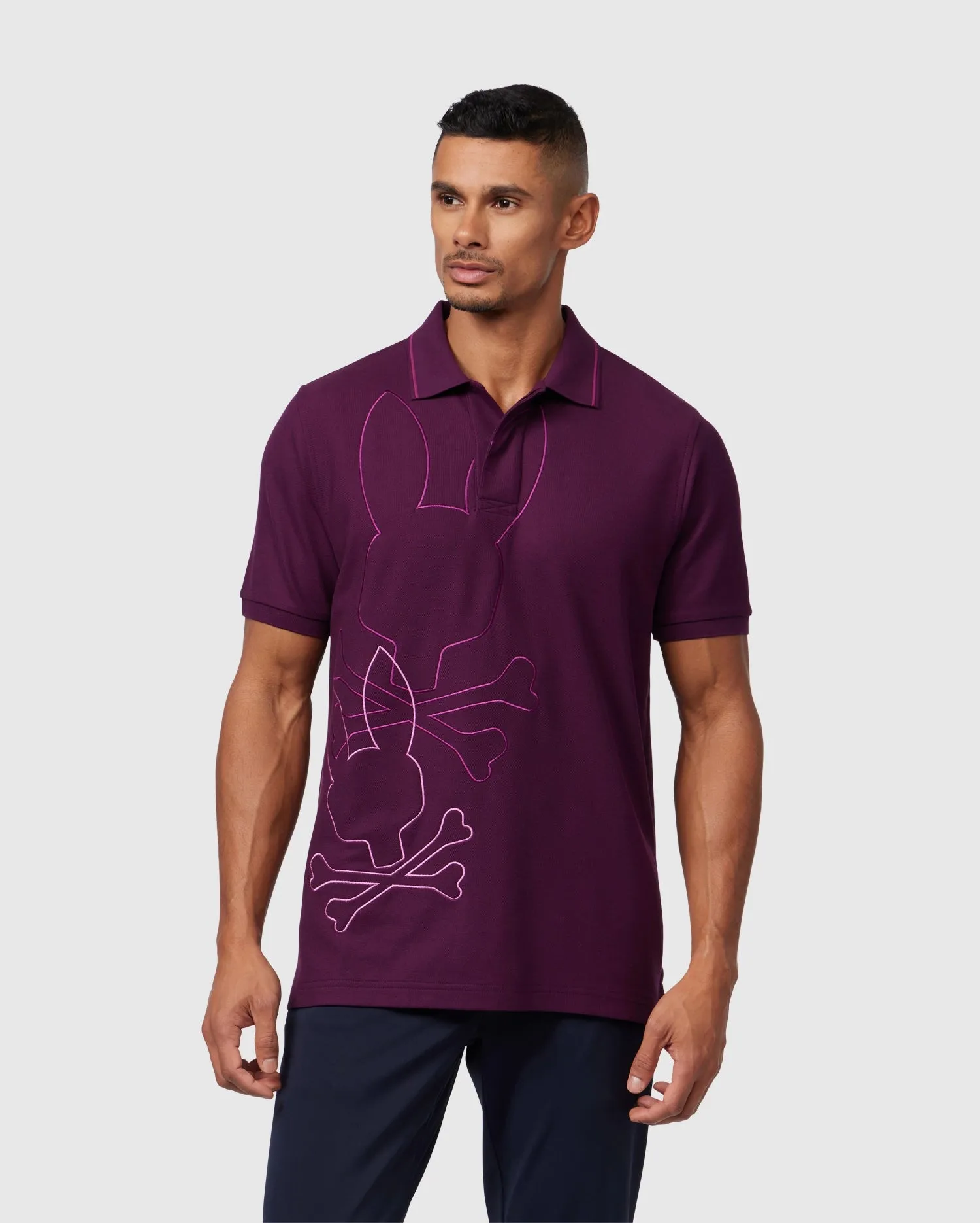 MENS SAN DIEGO PIQUE POLO - B6K823A2PC sold by Psycho Bunny product image thumbnail 2