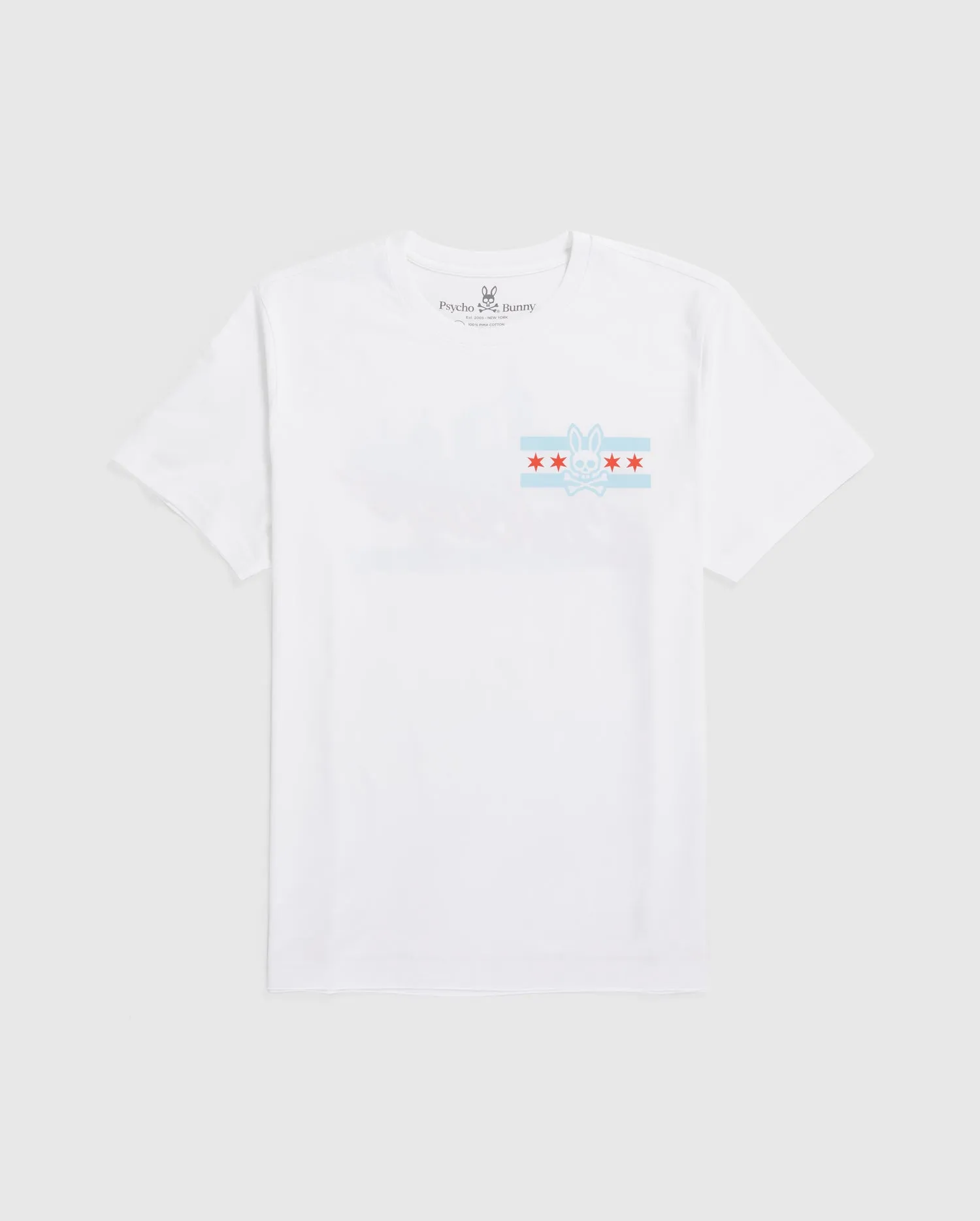 MENS CHICAGO CITY TEE - B6U551W1PC sold by Psycho Bunny product image thumbnail 2