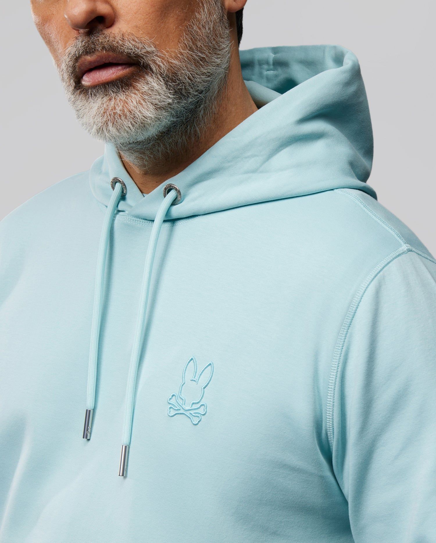 MENS OUTLINE PULLOVER HOODIE - B6H505X1CN sold by Psycho Bunny product image thumbnail 2