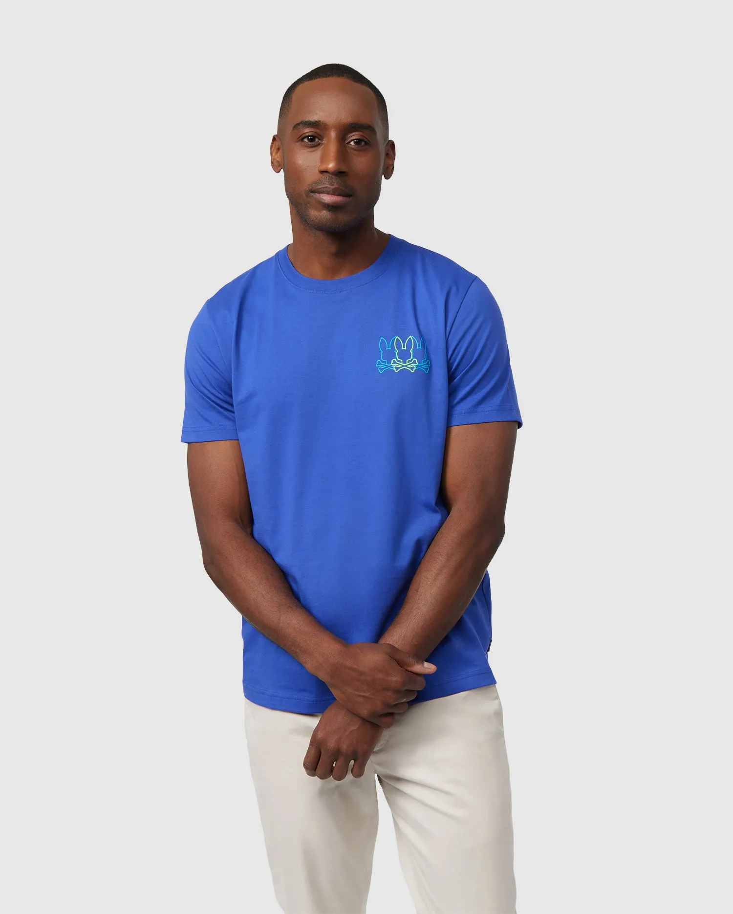 MENS POMPEY GRAPHIC TEE - B6U316B2TS sold by Psycho Bunny