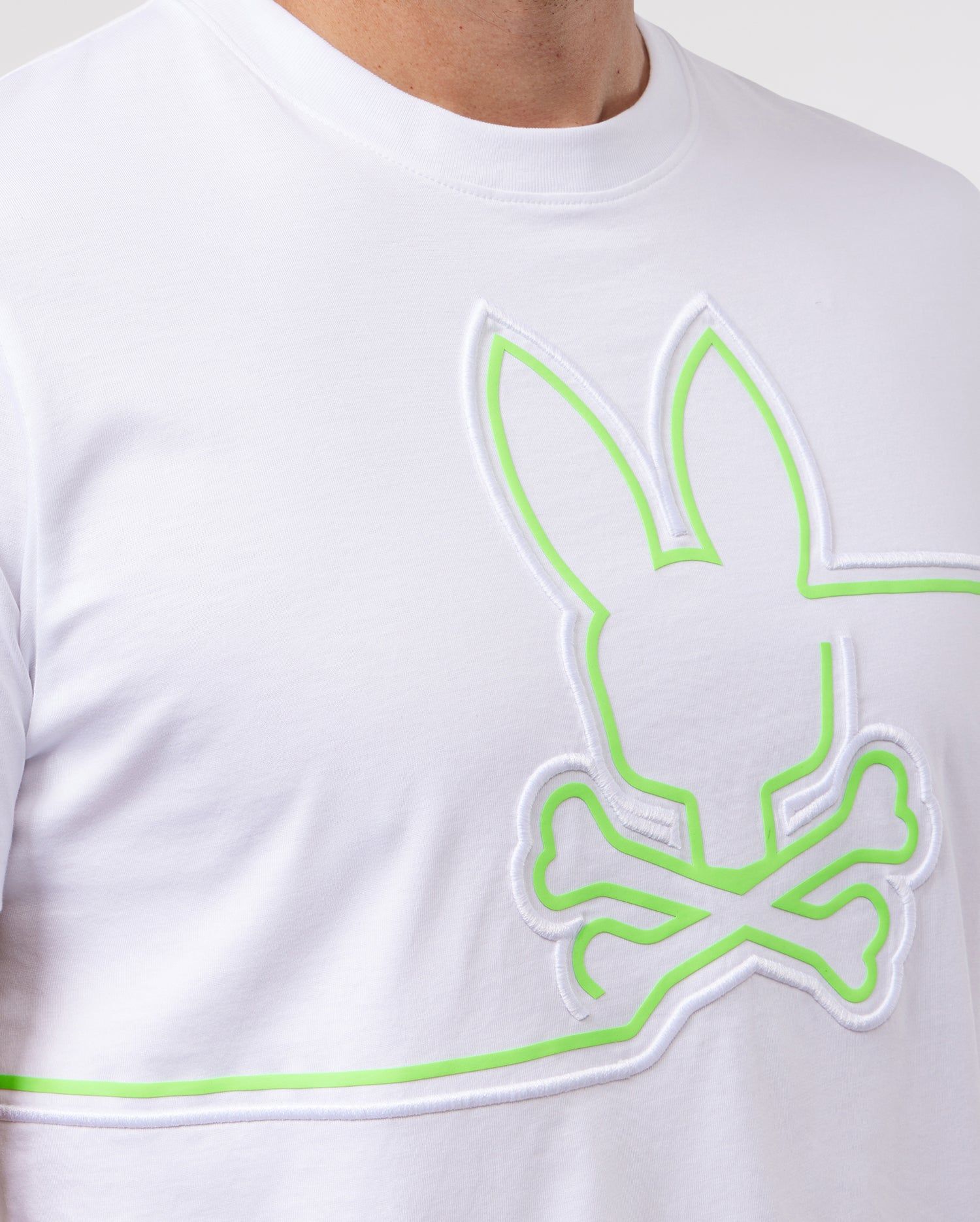 MENS CHESTER EMBROIDERED GRAPHIC TEE - B6U301Z1PC sold by Psycho Bunny product image thumbnail 3