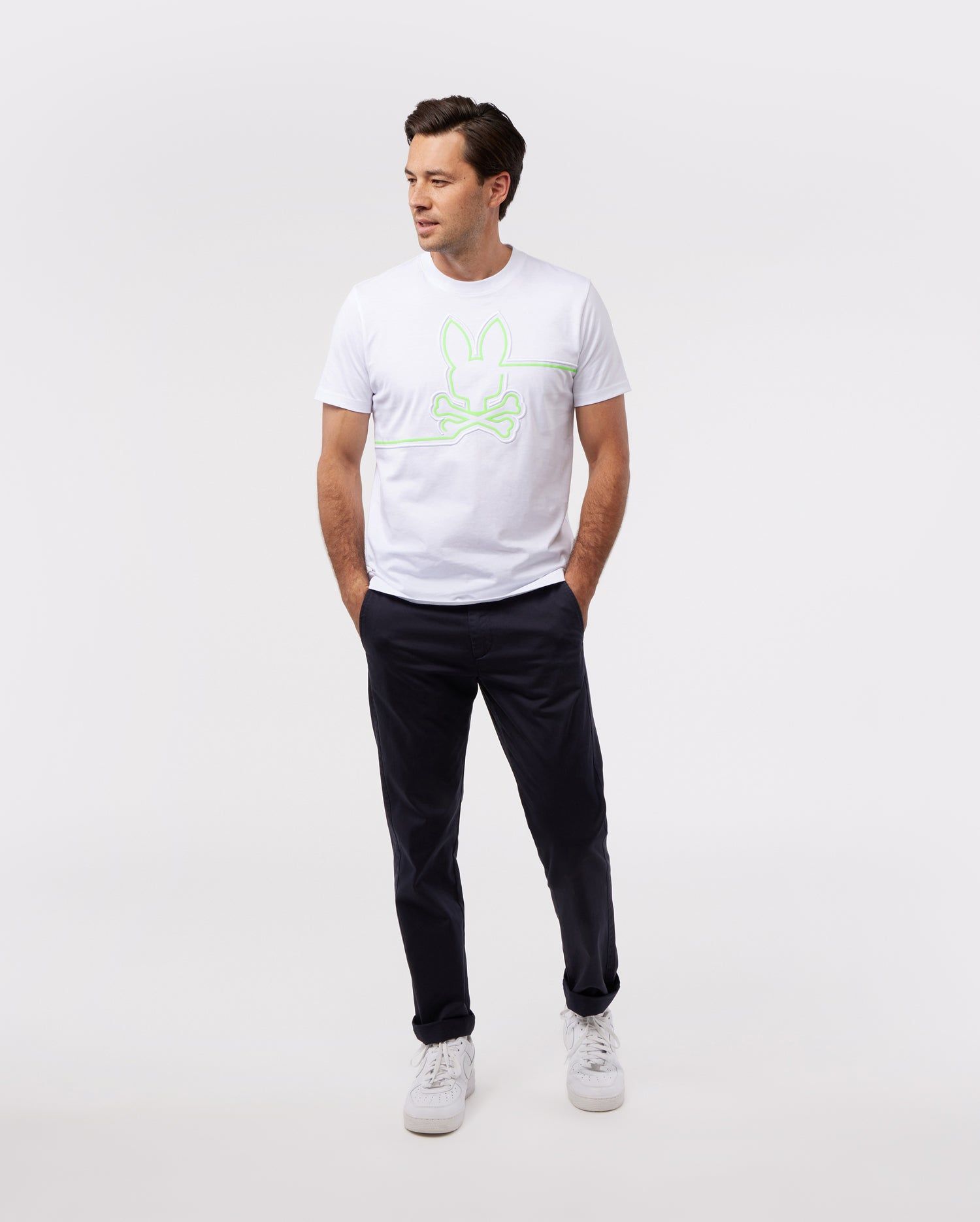 MENS CHESTER EMBROIDERED GRAPHIC TEE - B6U301Z1PC sold by Psycho Bunny product image thumbnail 5