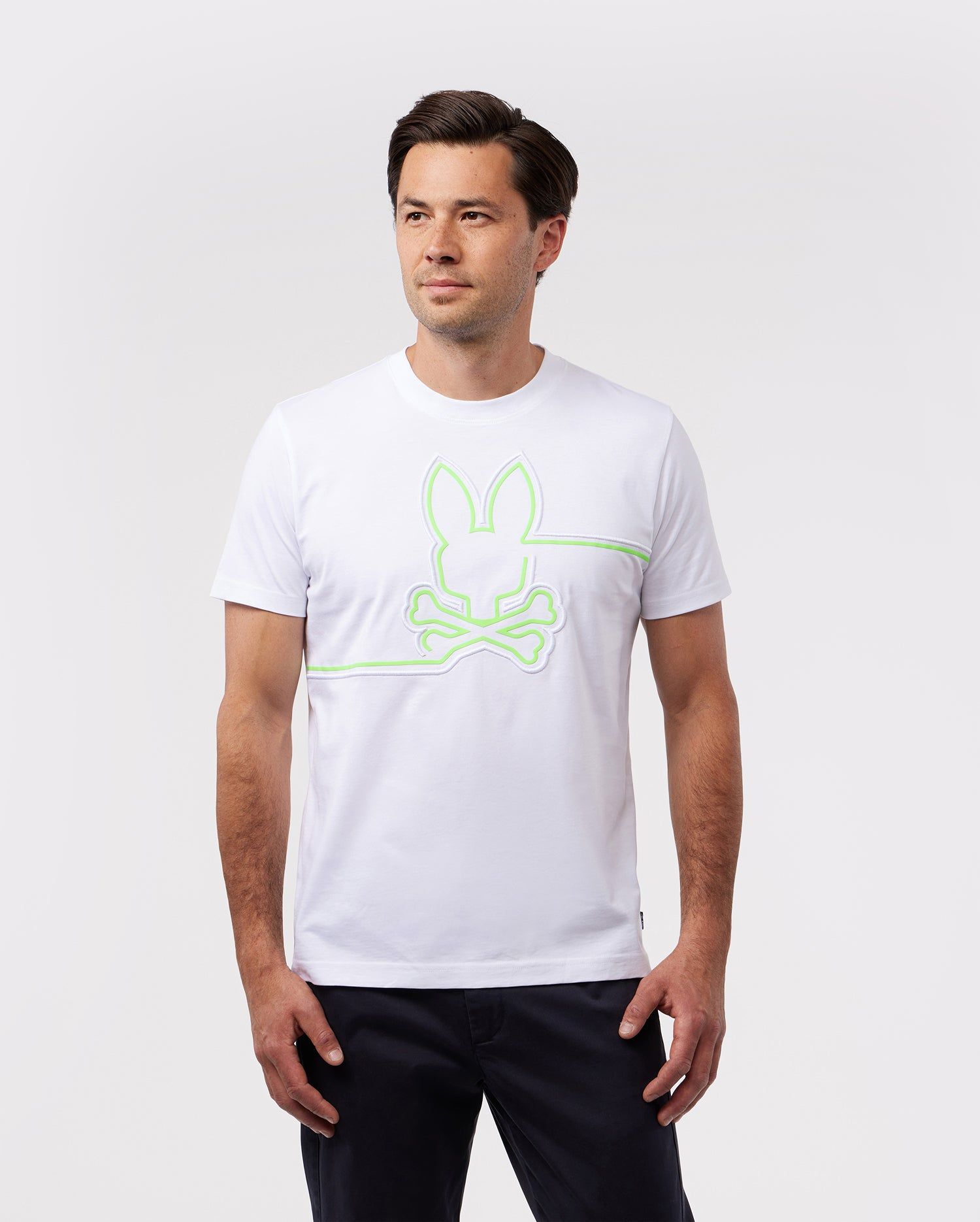 MENS CHESTER EMBROIDERED GRAPHIC TEE - B6U301Z1PC sold by Psycho Bunny product image thumbnail 2