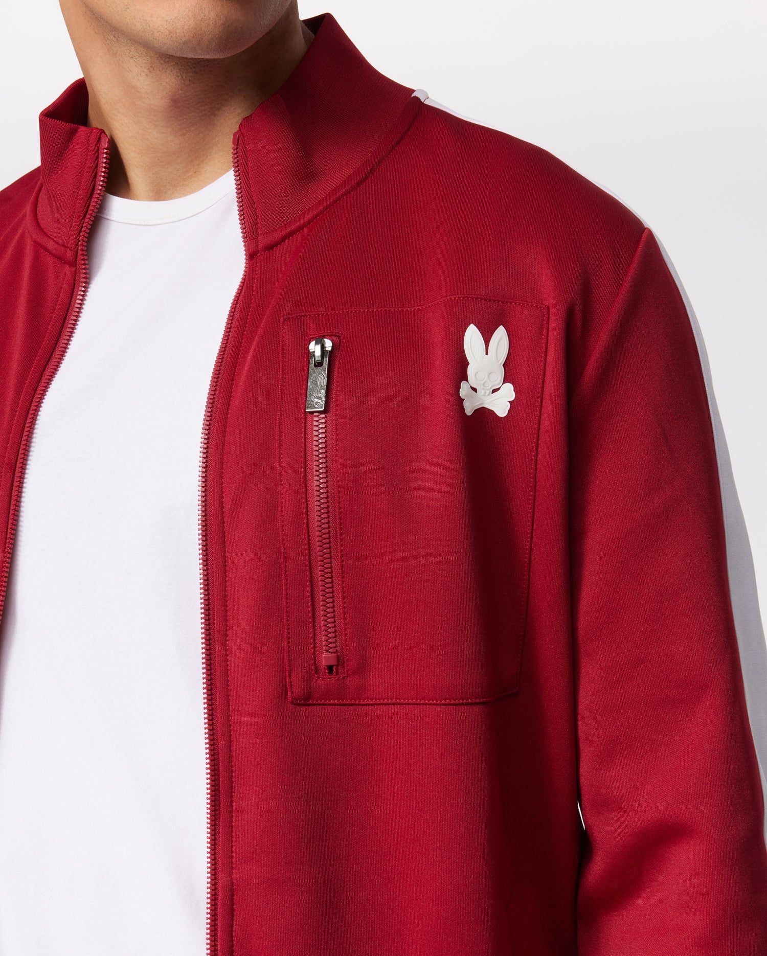 MENS MORO KNIT TRACK JACKET - B6S137W1CP sold by Psycho Bunny product image thumbnail 3