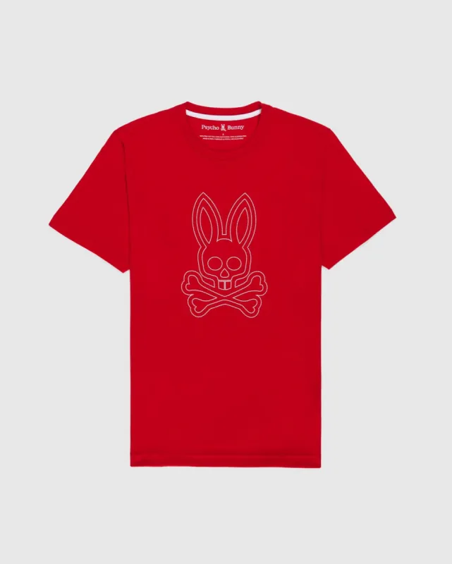 MENS LARKIN BIG BUNNY TEE - B6U508Z1PC sold by Psycho Bunny
