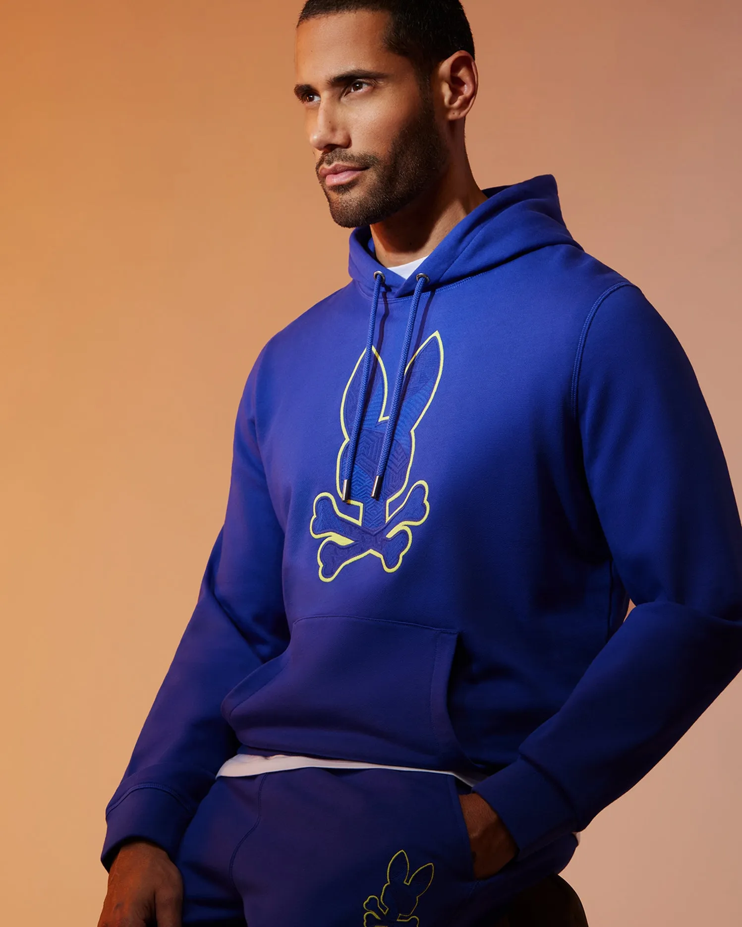 MENS LENOX PULLOVER HOODIE - B6H102B200 sold by Psycho Bunny product image thumbnail 2