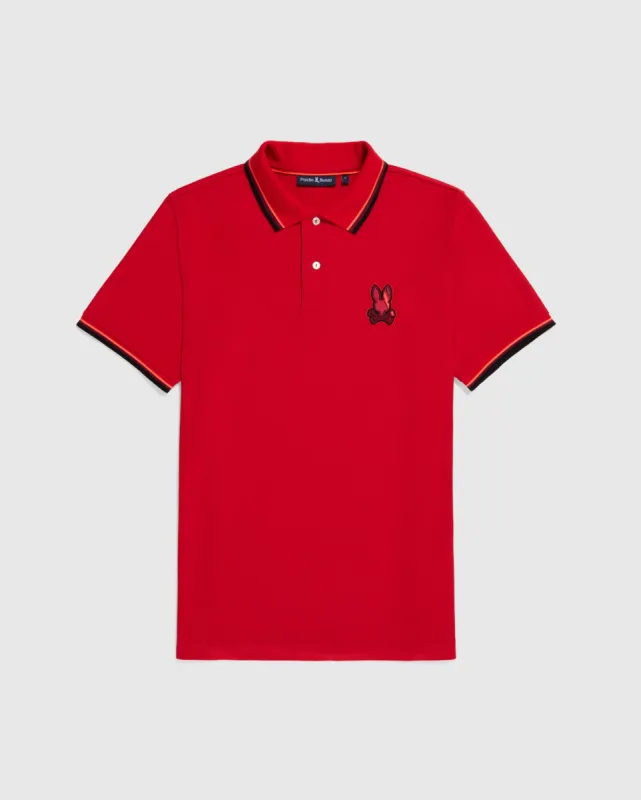MENS APPLE VALLEY PIQUE POLO SHIRT - B6K600A2PC sold by Psycho Bunny