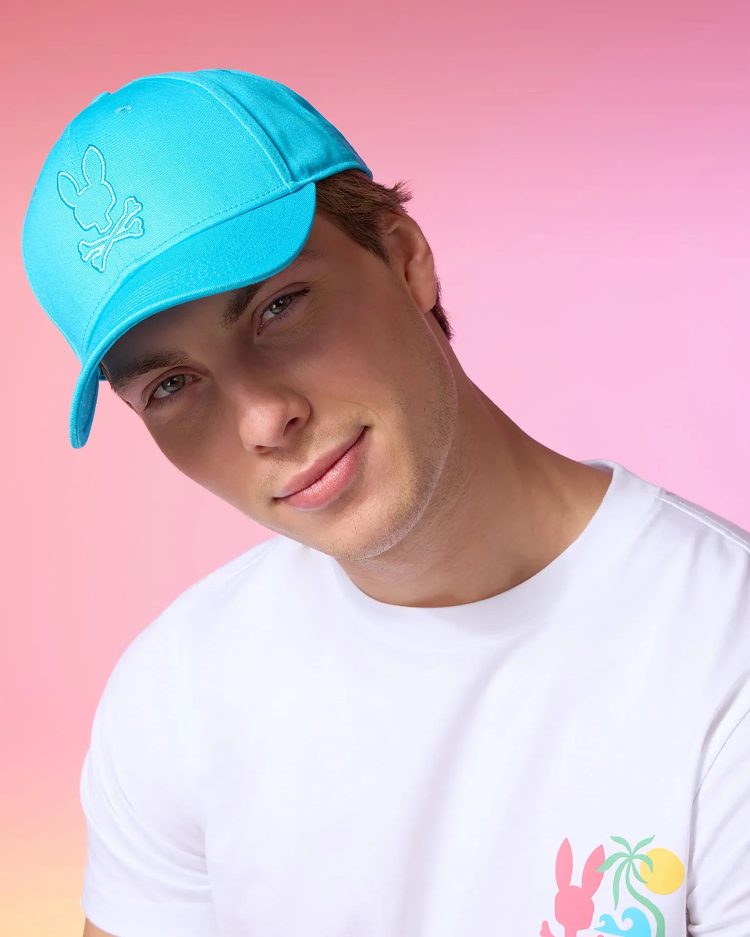 MENS DANBY BASEBALL CAP - B6A360B2HT sold by Psycho Bunny product image thumbnail 2