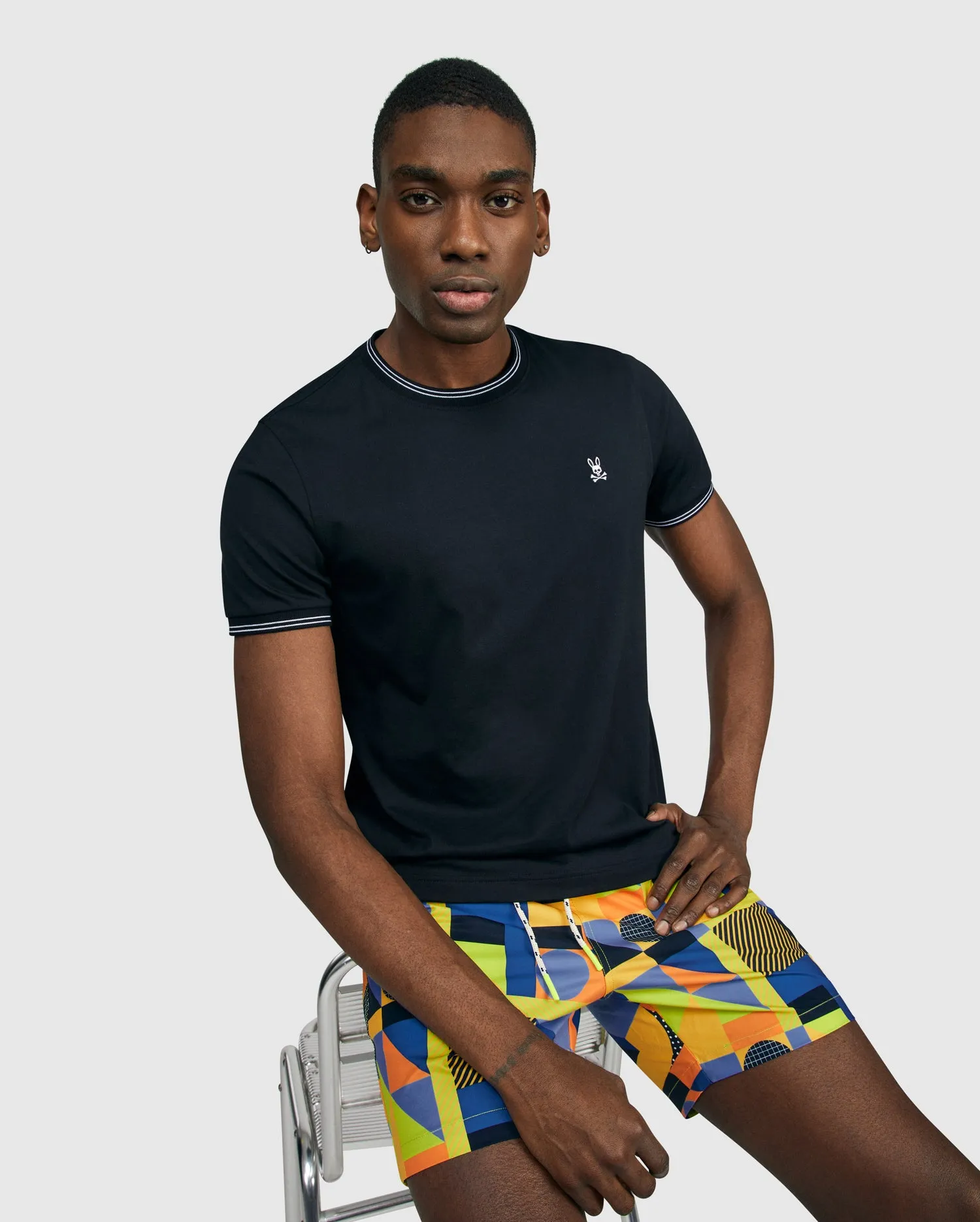 MENS LOGAN TEE - B6U137S1PC sold by Psycho Bunny product image thumbnail 5