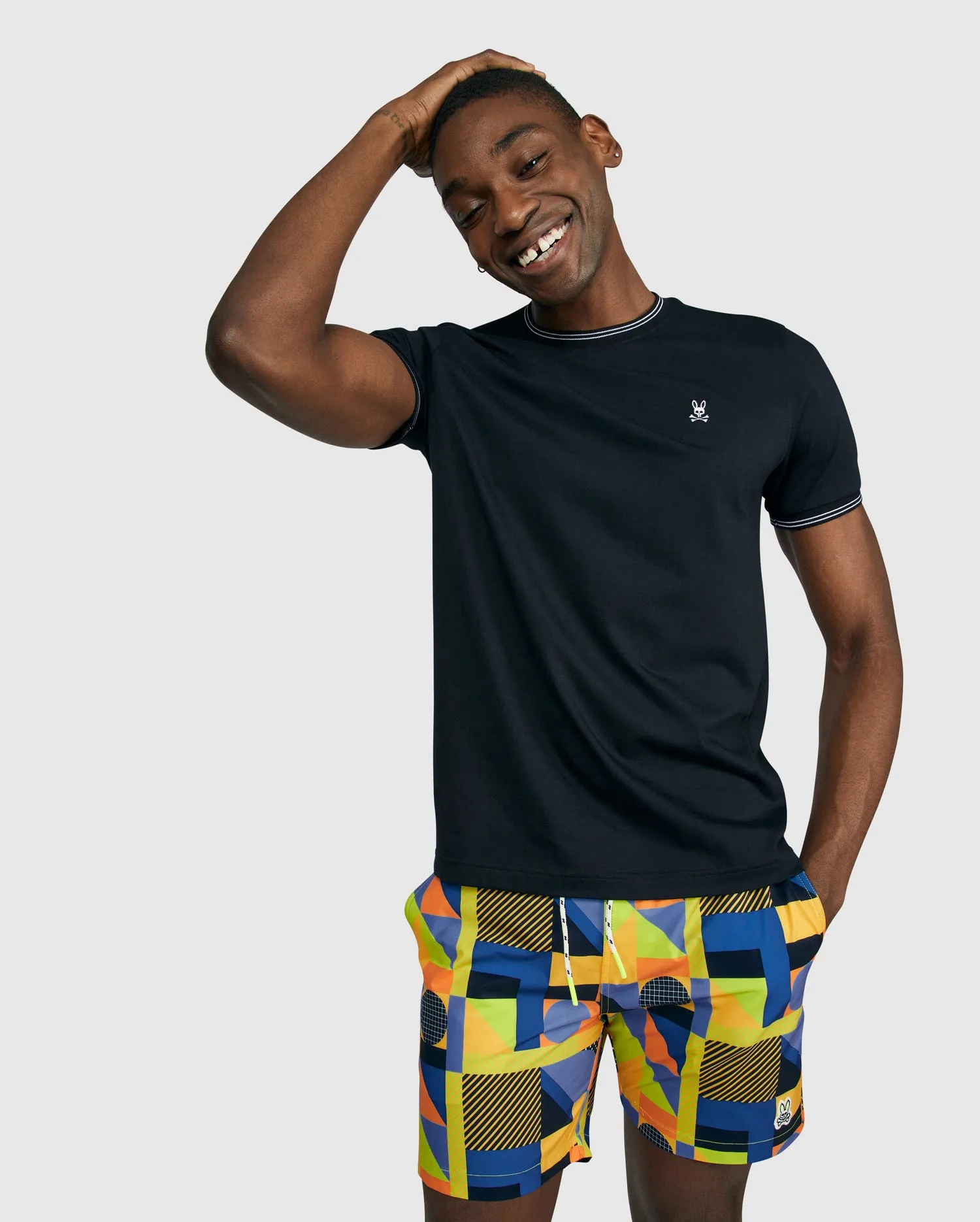 MENS LOGAN TEE - B6U137S1PC sold by Psycho Bunny product image thumbnail 2