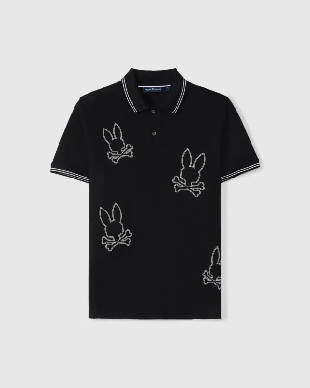MENS MILTON PIQUE POLO SHIRT - B6K284B200 sold by Psycho Bunny