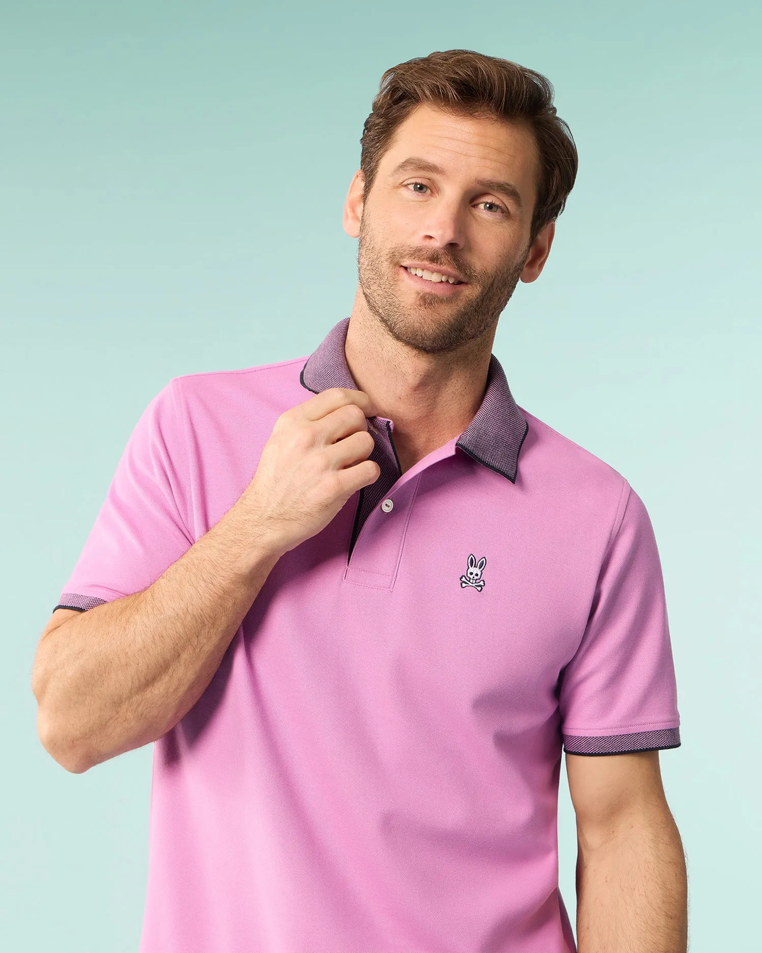 MENS SOUTHPORT PIQUE POLO SHIRT - B6K263B200 sold by Psycho Bunny product image thumbnail 3