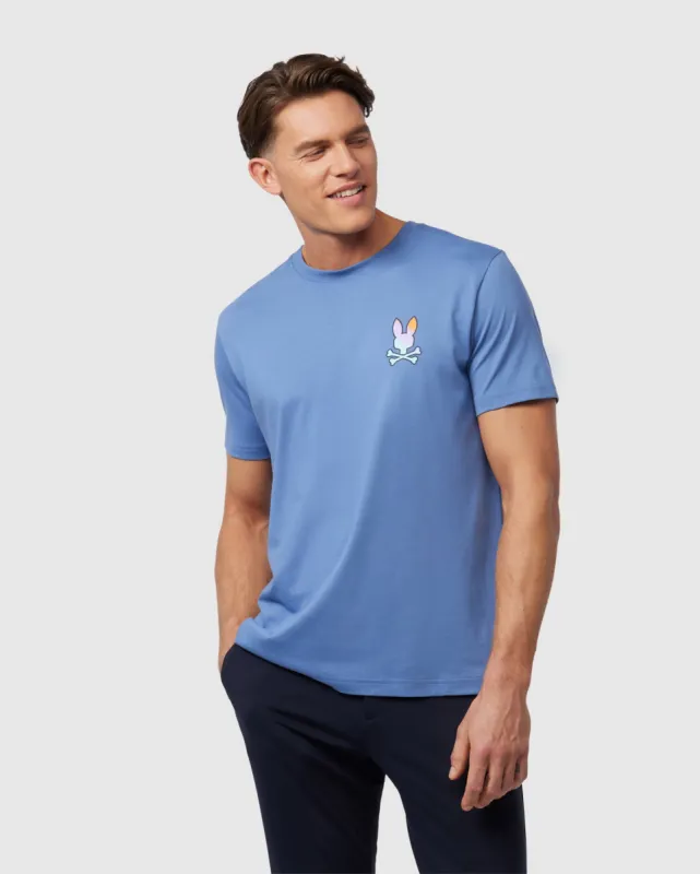 MENS PALM SPRINGS BACK GRAPHIC TEE - B6U908A2PC sold by Psycho Bunny