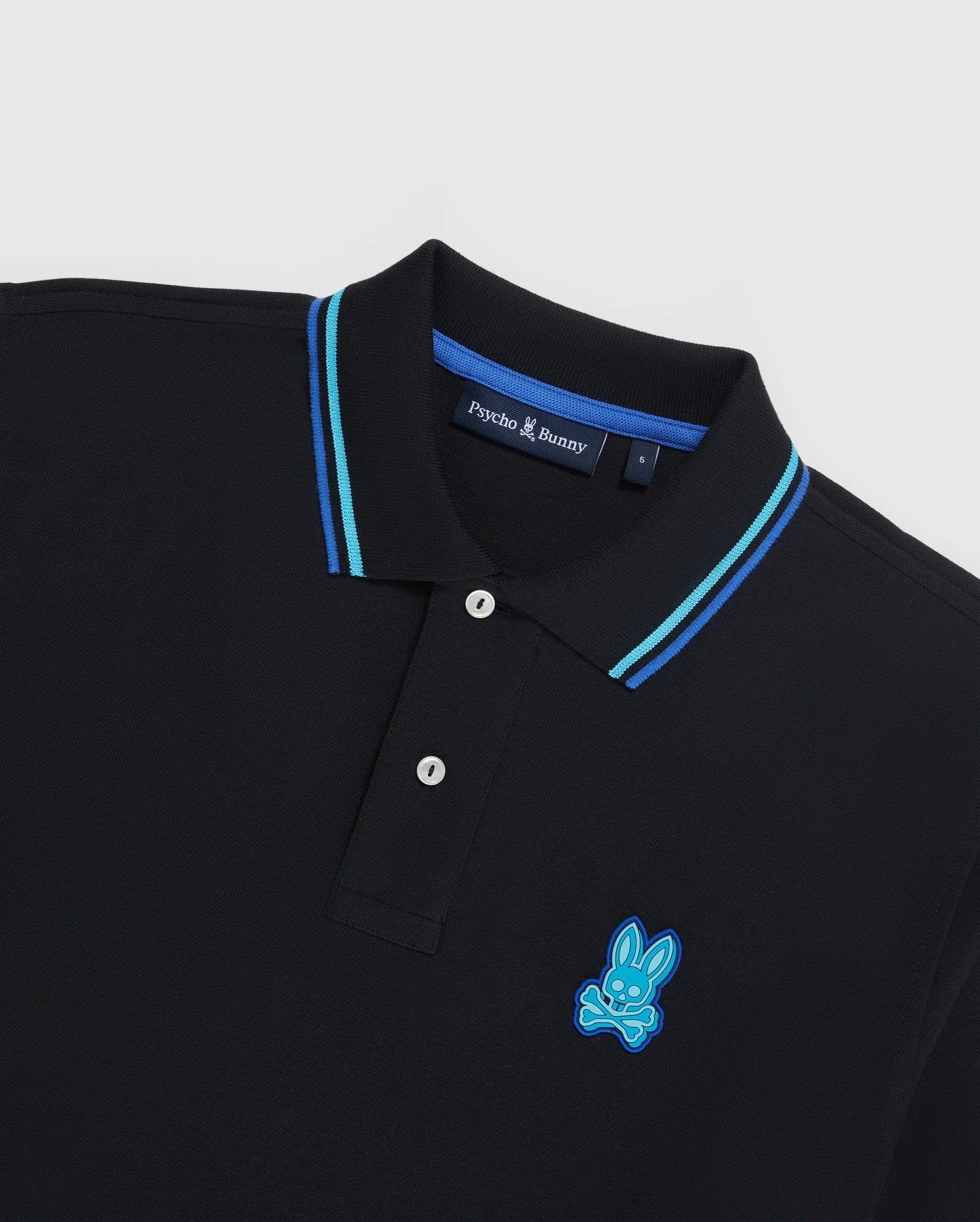 MENS BANKS PIQUE FASHION POLO - B6K600X1PC sold by Psycho Bunny product image thumbnail 7