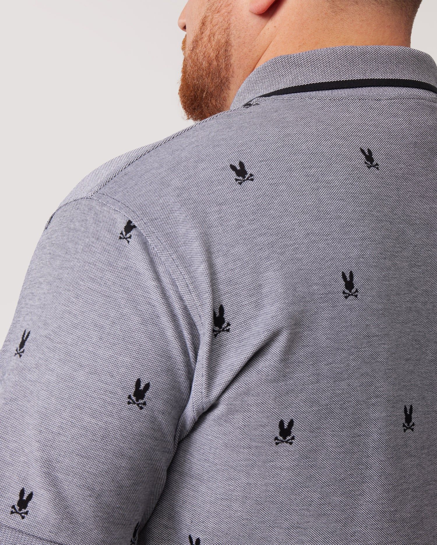 MENS BIG AND TALL HURD PRINTED POLO - B9K253W1PC sold by Psycho Bunny product image thumbnail 3