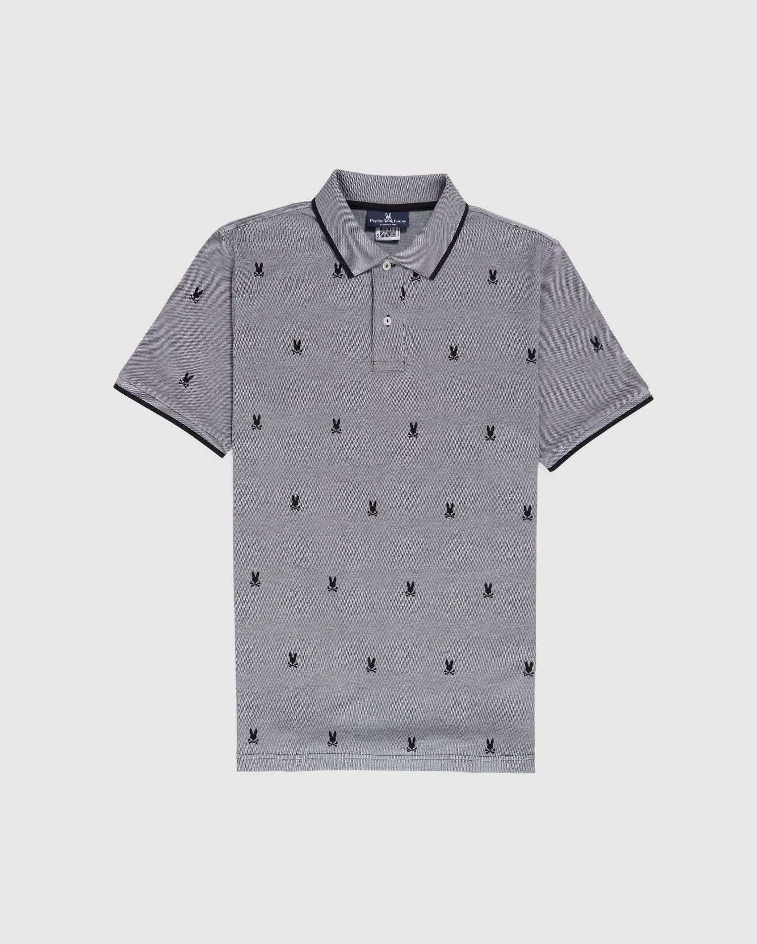 MENS BIG AND TALL HURD PRINTED POLO - B9K253W1PC sold by Psycho Bunny