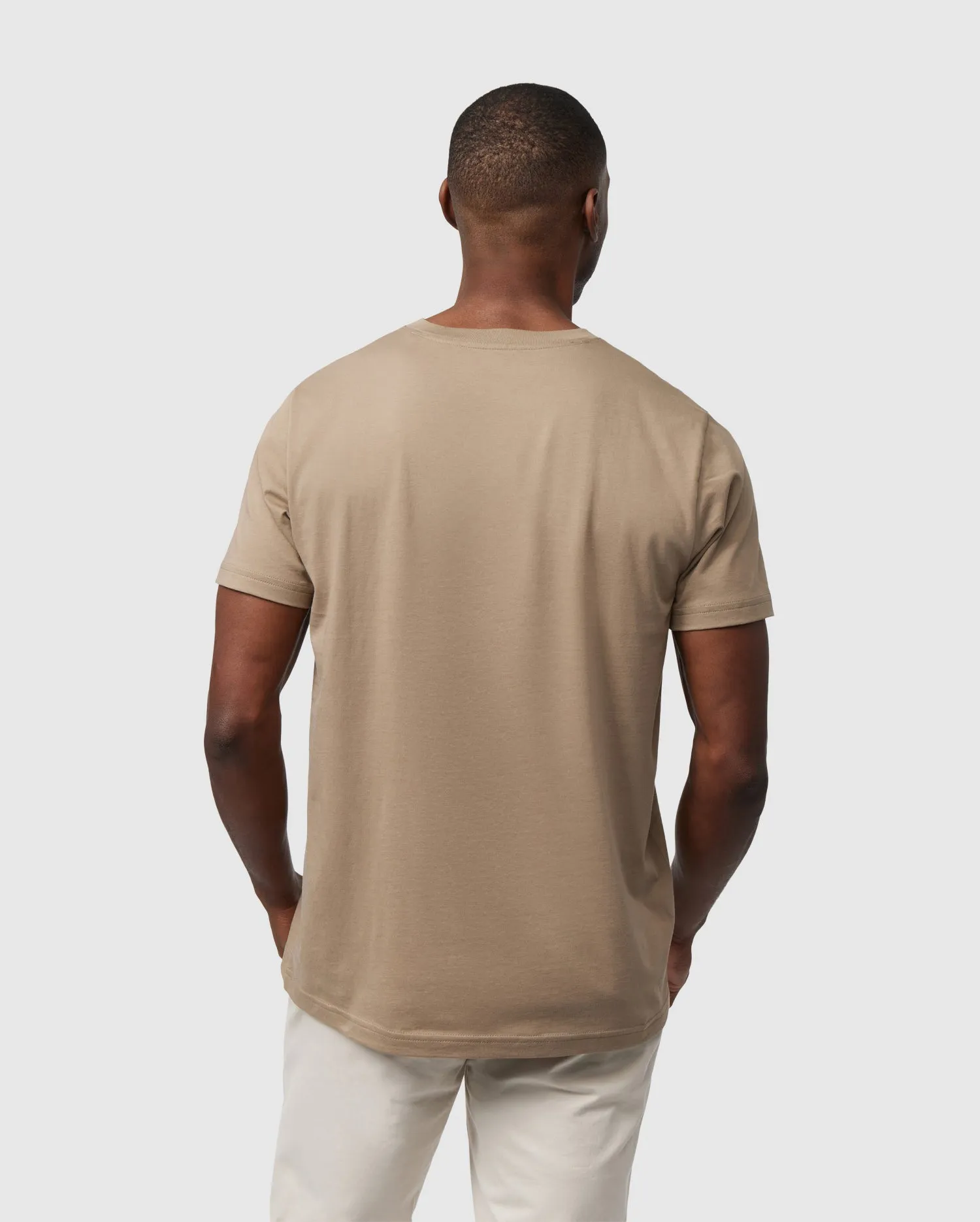 MENS CLASSIC V NECK TEE - B6U100ARPC sold by Psycho Bunny product image thumbnail 5