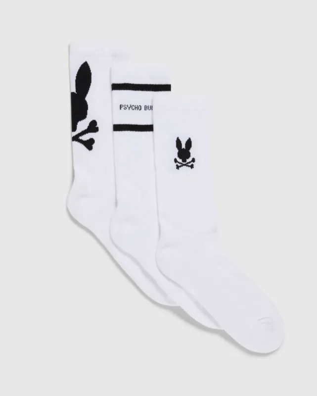 MENS 3 PACK SPORT SOCK - B6F997D200 sold by Psycho Bunny