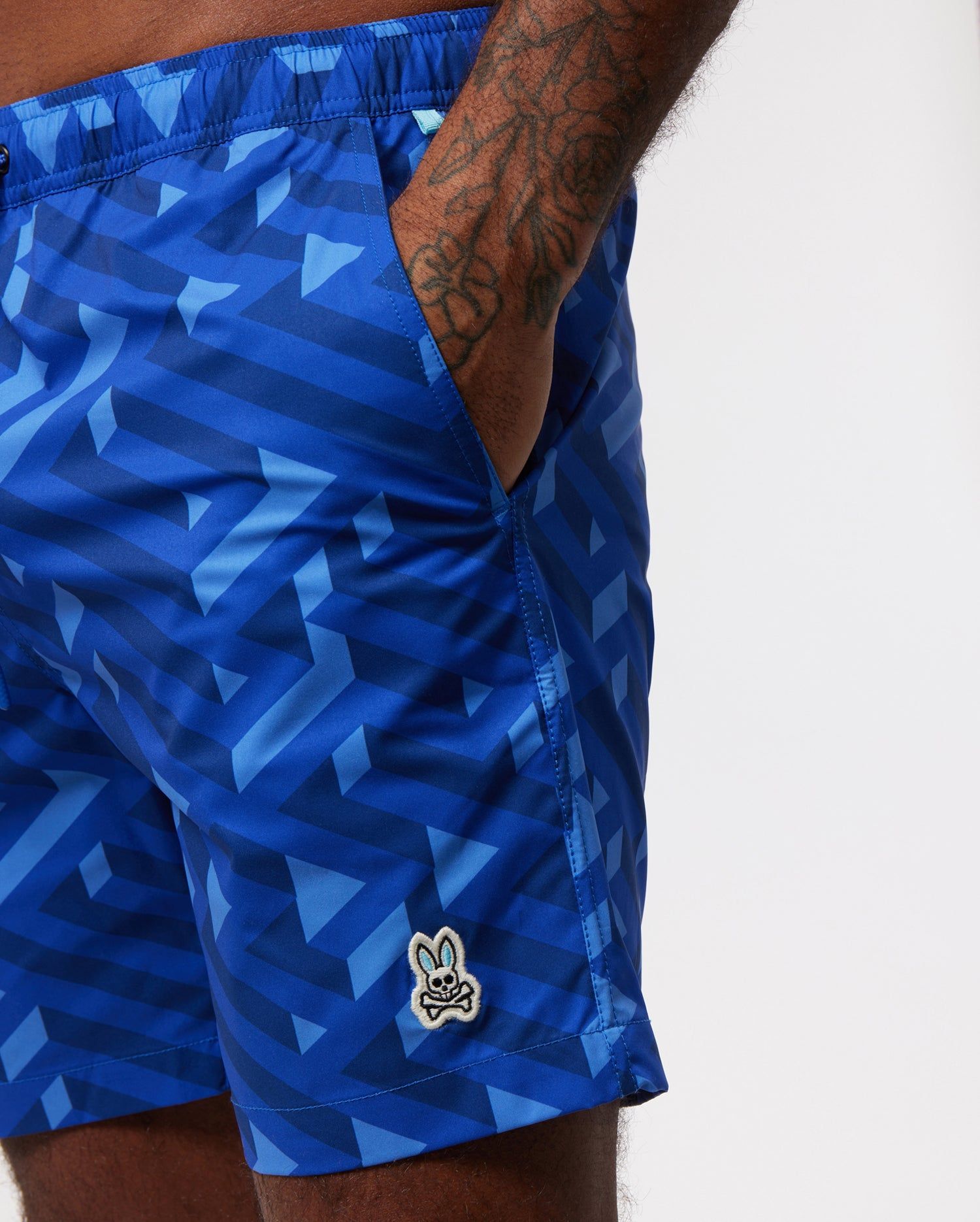 MENS PISANI SWIM TRUNK - B6W723X1PO sold by Psycho Bunny product image thumbnail 2