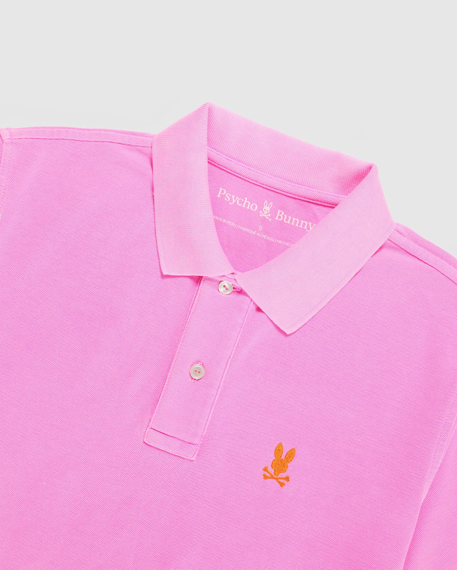 MENS PARAMOUNT PIQUE POLO - B6K166Y1PC sold by Psycho Bunny product image thumbnail 9