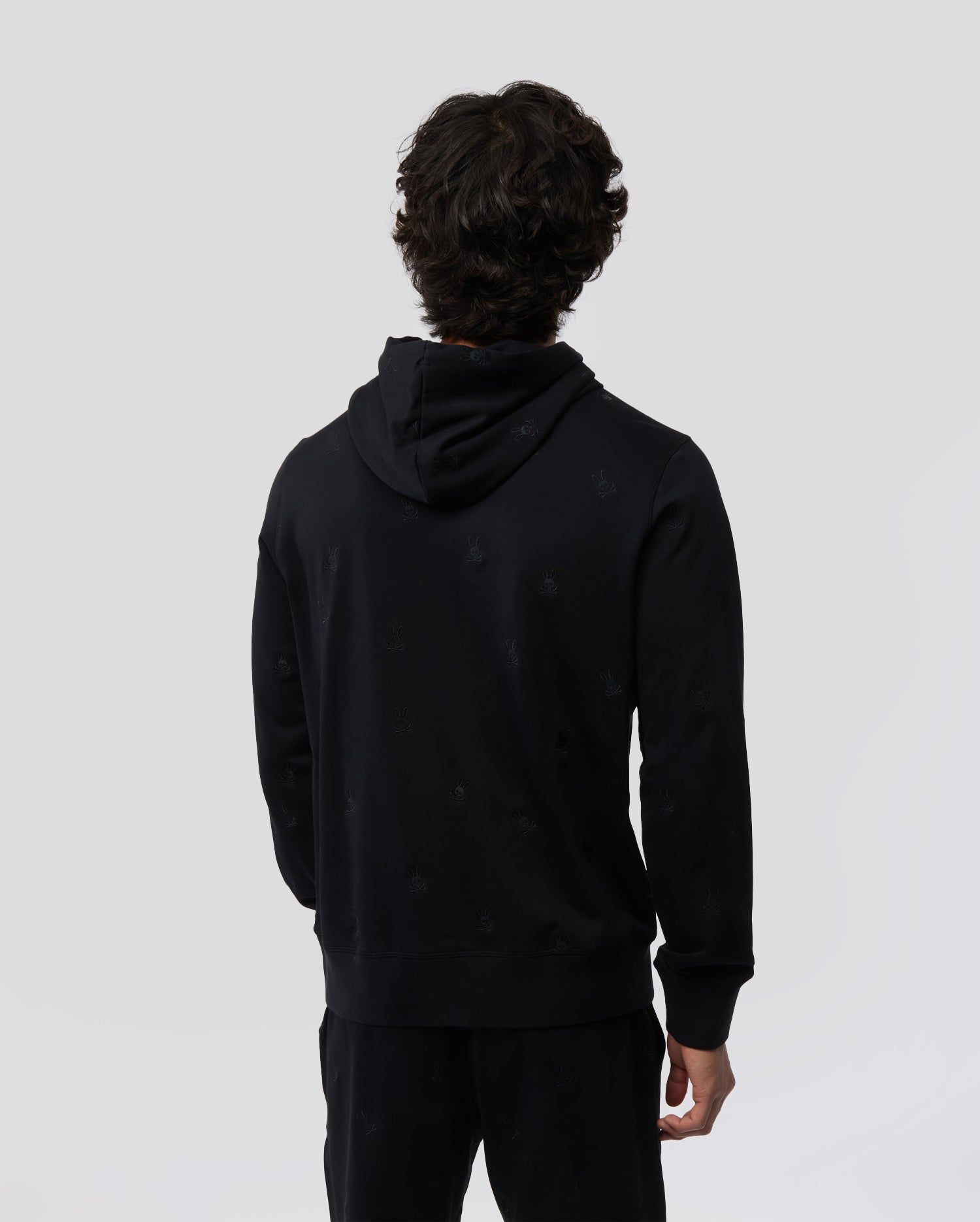 MENS WOAD EMBROIDERED POPOVER HOODIE - B6H706X1FT sold by Psycho Bunny product image thumbnail 4
