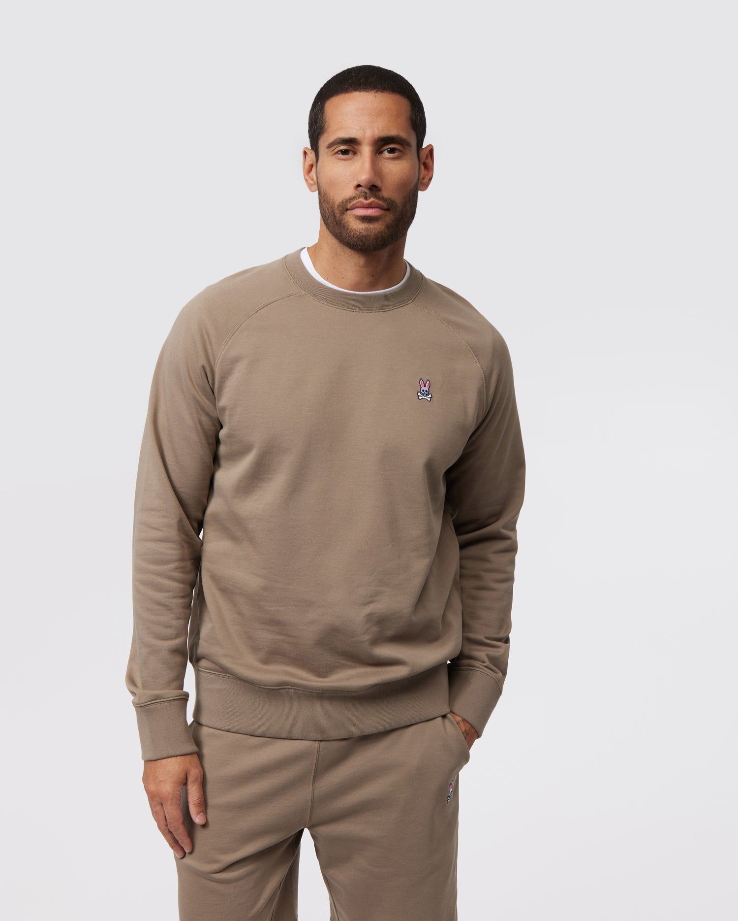 MENS FRENCH TERRY RAGLAN SWEATSHIRT - B6S827ARFT sold by Psycho Bunny product image thumbnail 2