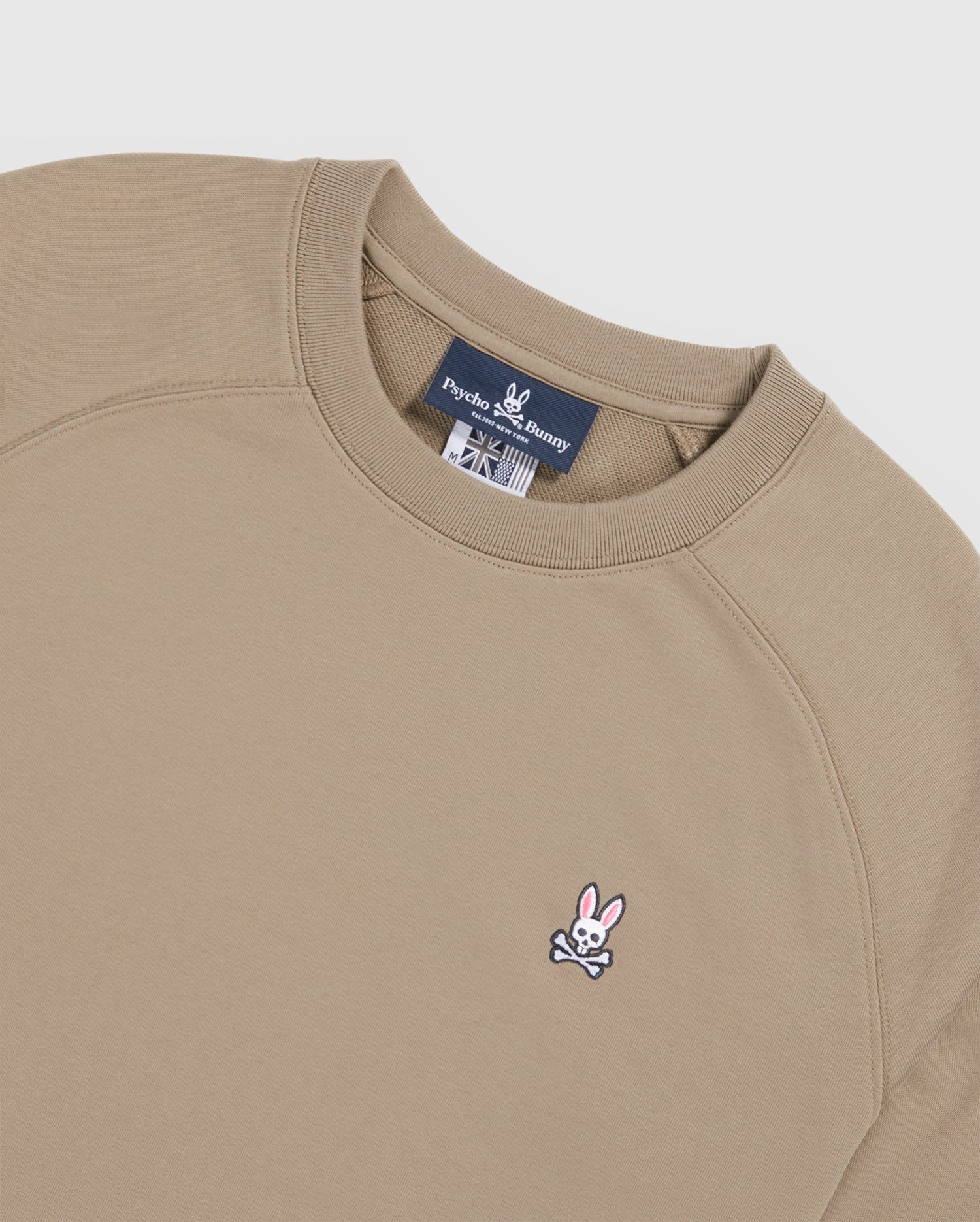 MENS FRENCH TERRY RAGLAN SWEATSHIRT - B6S827ARFT sold by Psycho Bunny product image thumbnail 5